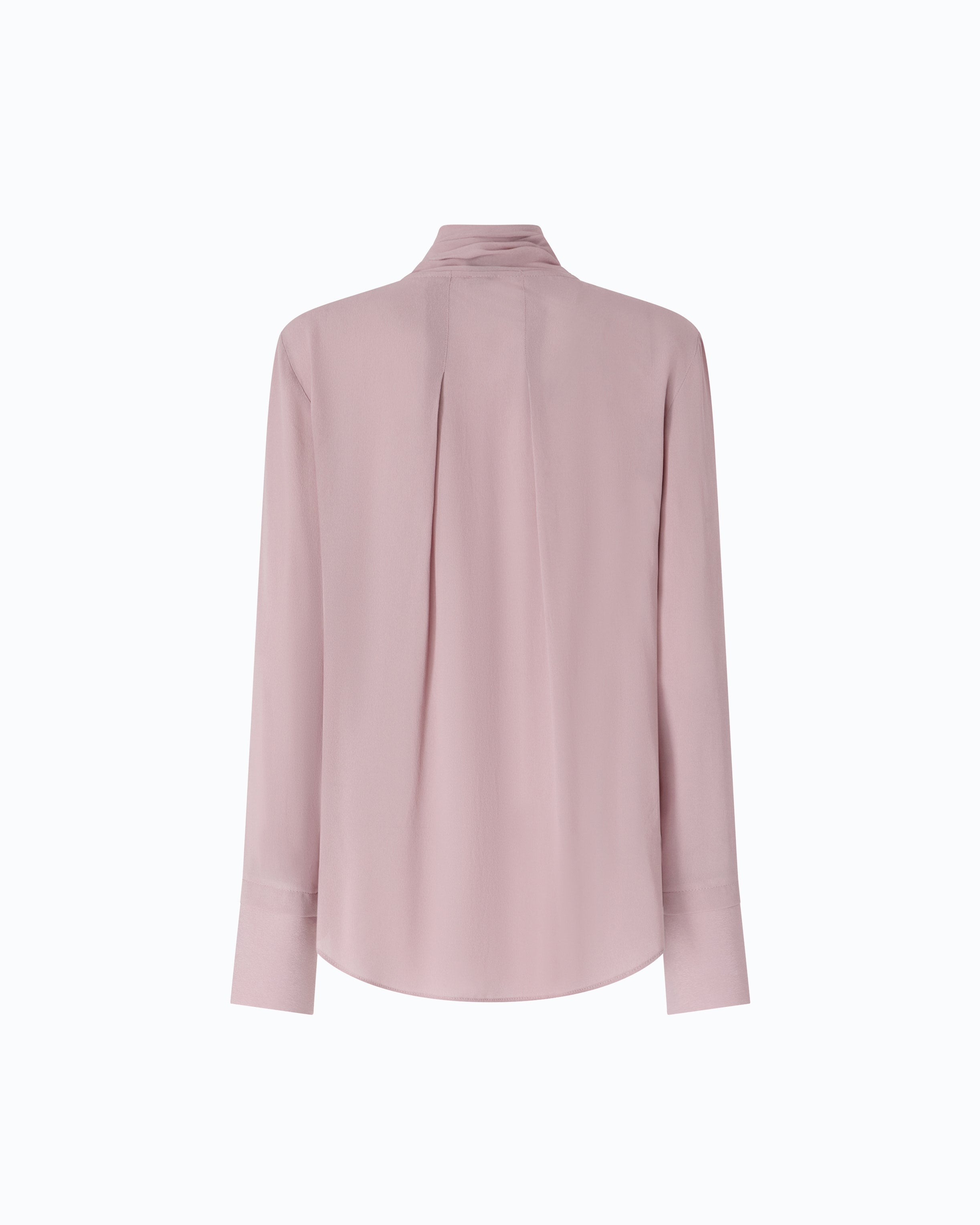 Pinko Brunnera Blouse bluzka różowa z szarfą