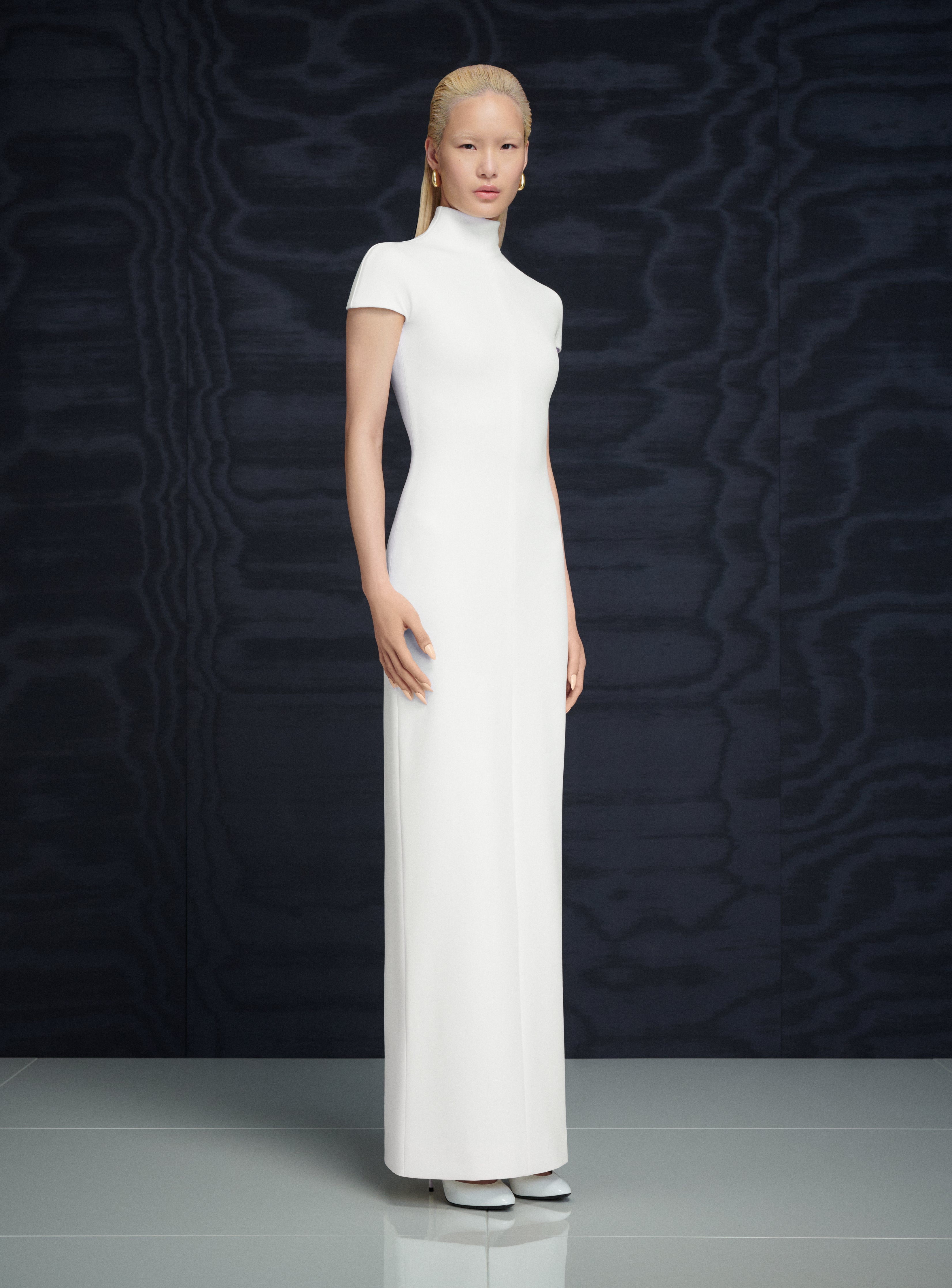 Solace London Lang sukienka wieczorowa maxi cream