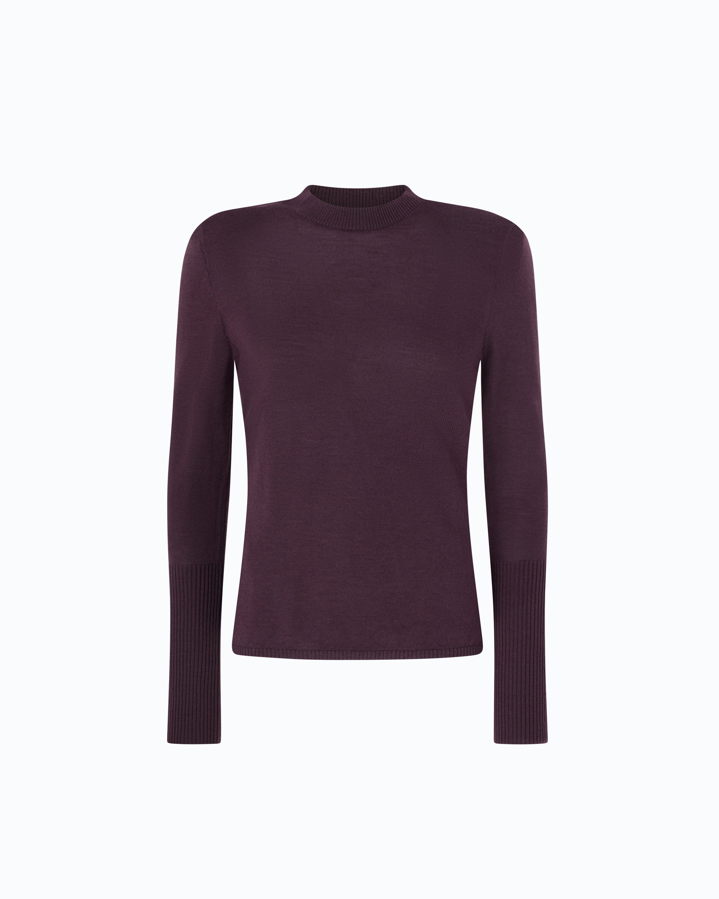Pinko Lubecca sweter wełniany fioletowy