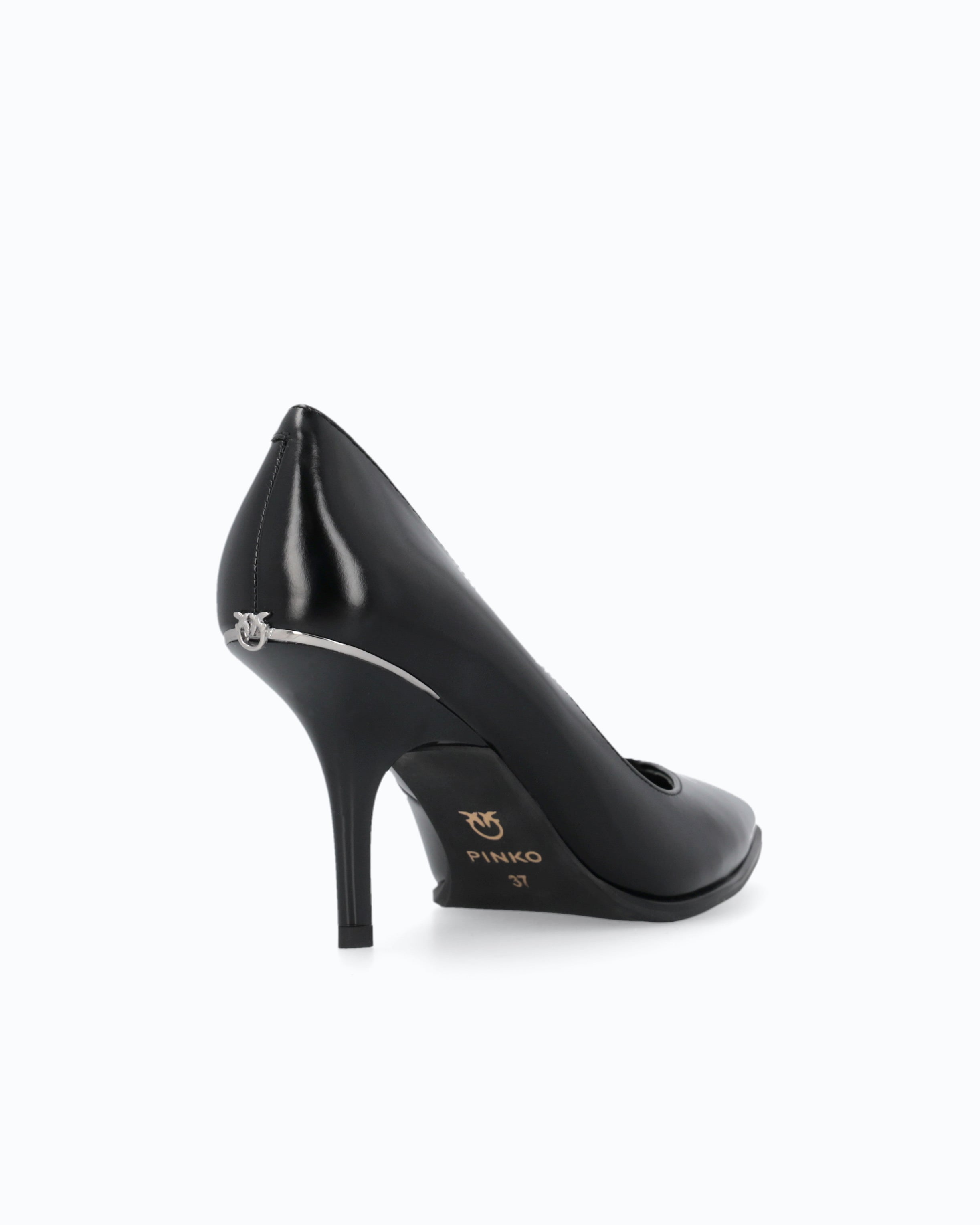 Pinko Lady 11 Pump czółenka skórzane czarne szpilka