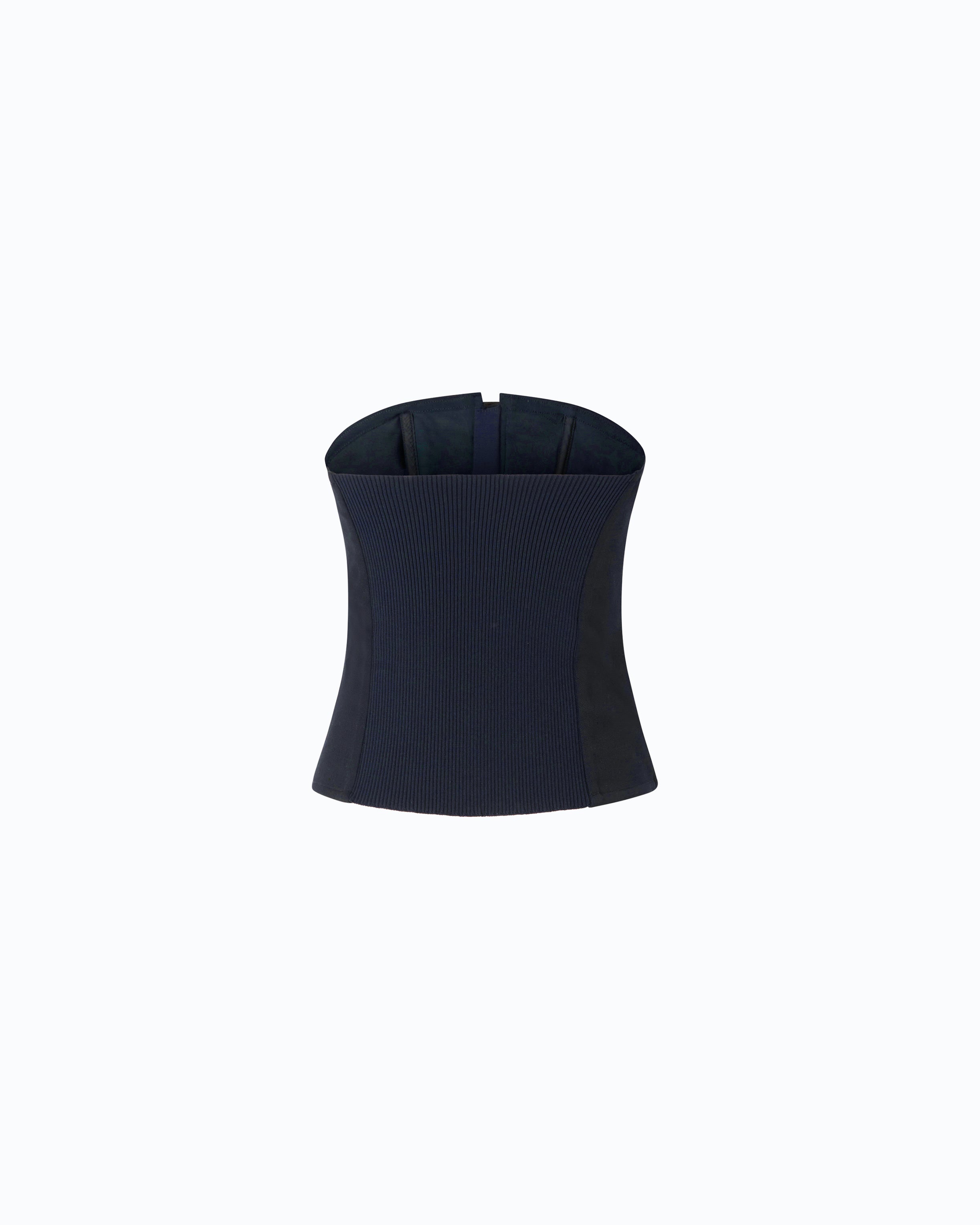 Pinko Cannubi Top gorsetowy niebieski