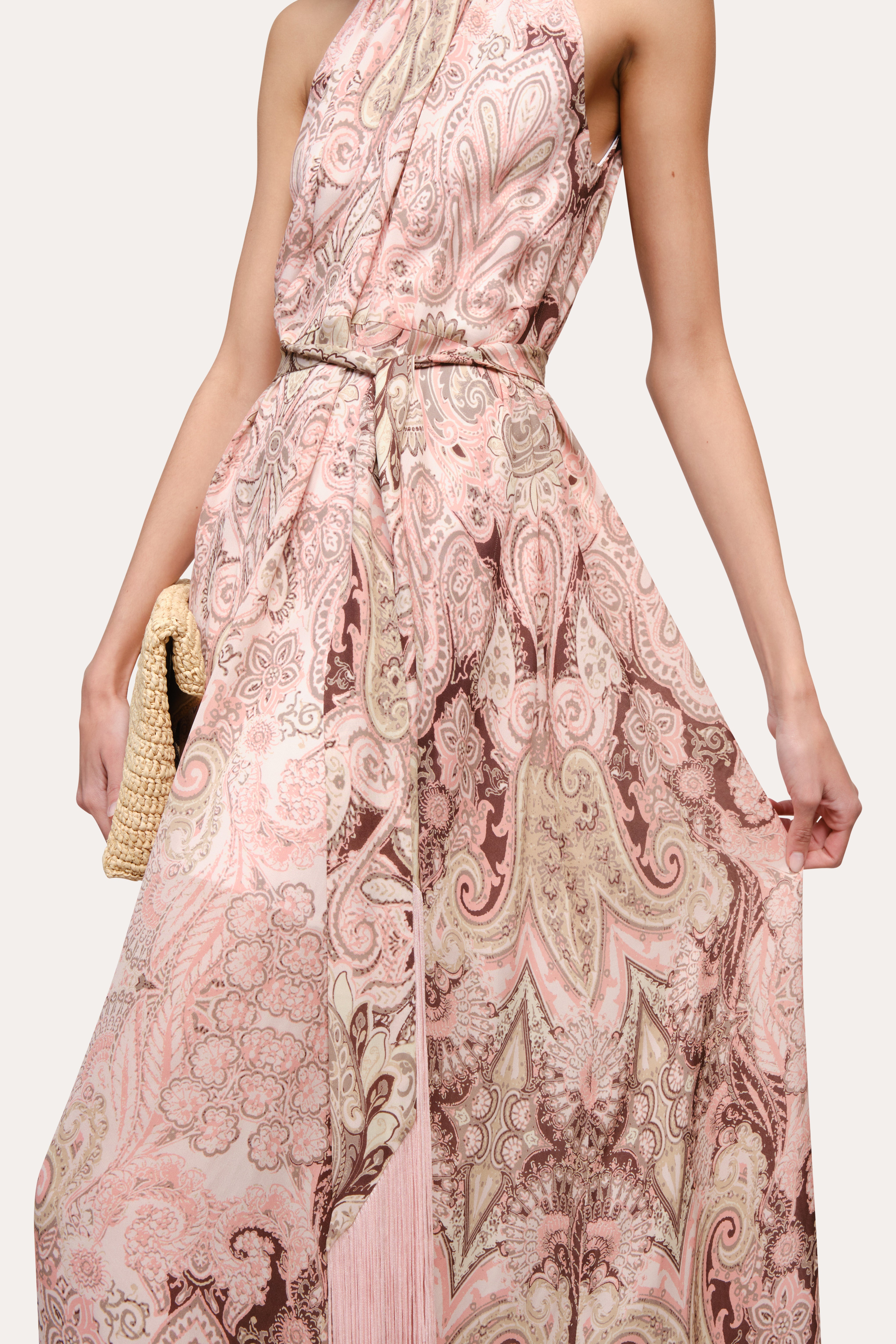 Elie Tahari Annie sukienka jedwabna Arabesque Print