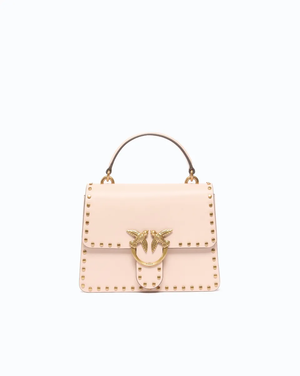 Pinko Mini Love Bag Top Handle torebka skórzana U