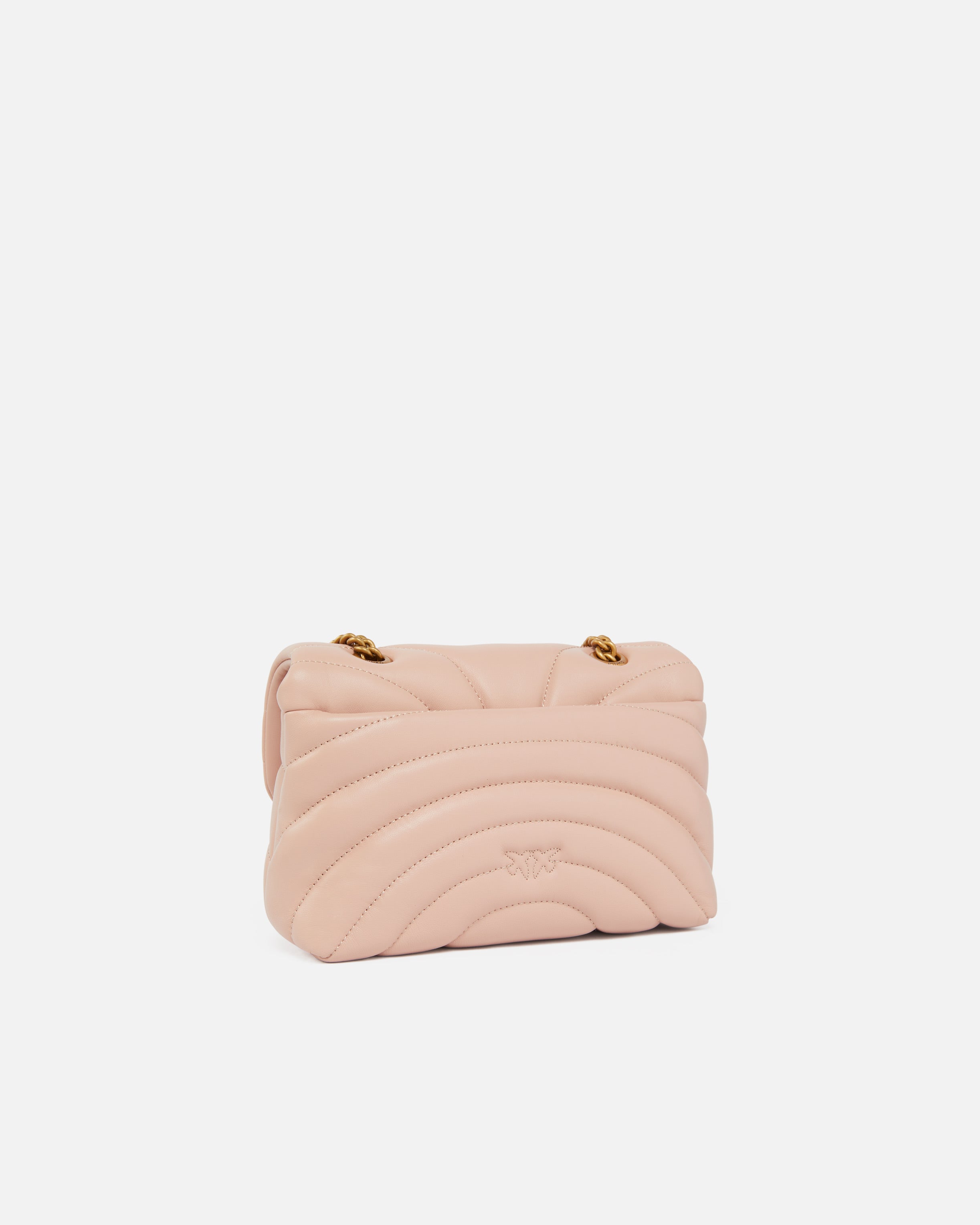 Pinko Love Puff Mini torebka skórzana pikowana