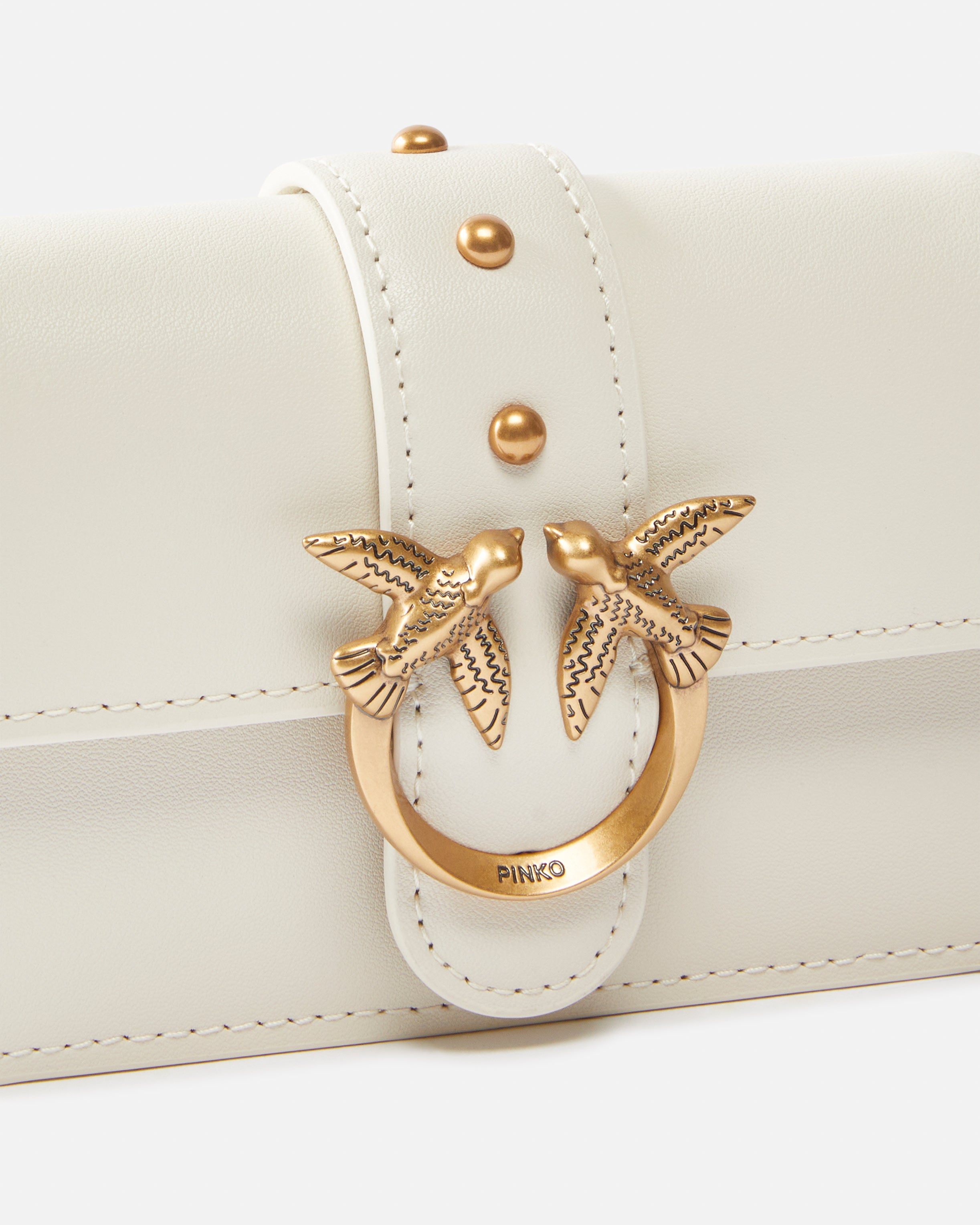 Pinko Micro Love Bag Icon Simply torebka skórzana mini