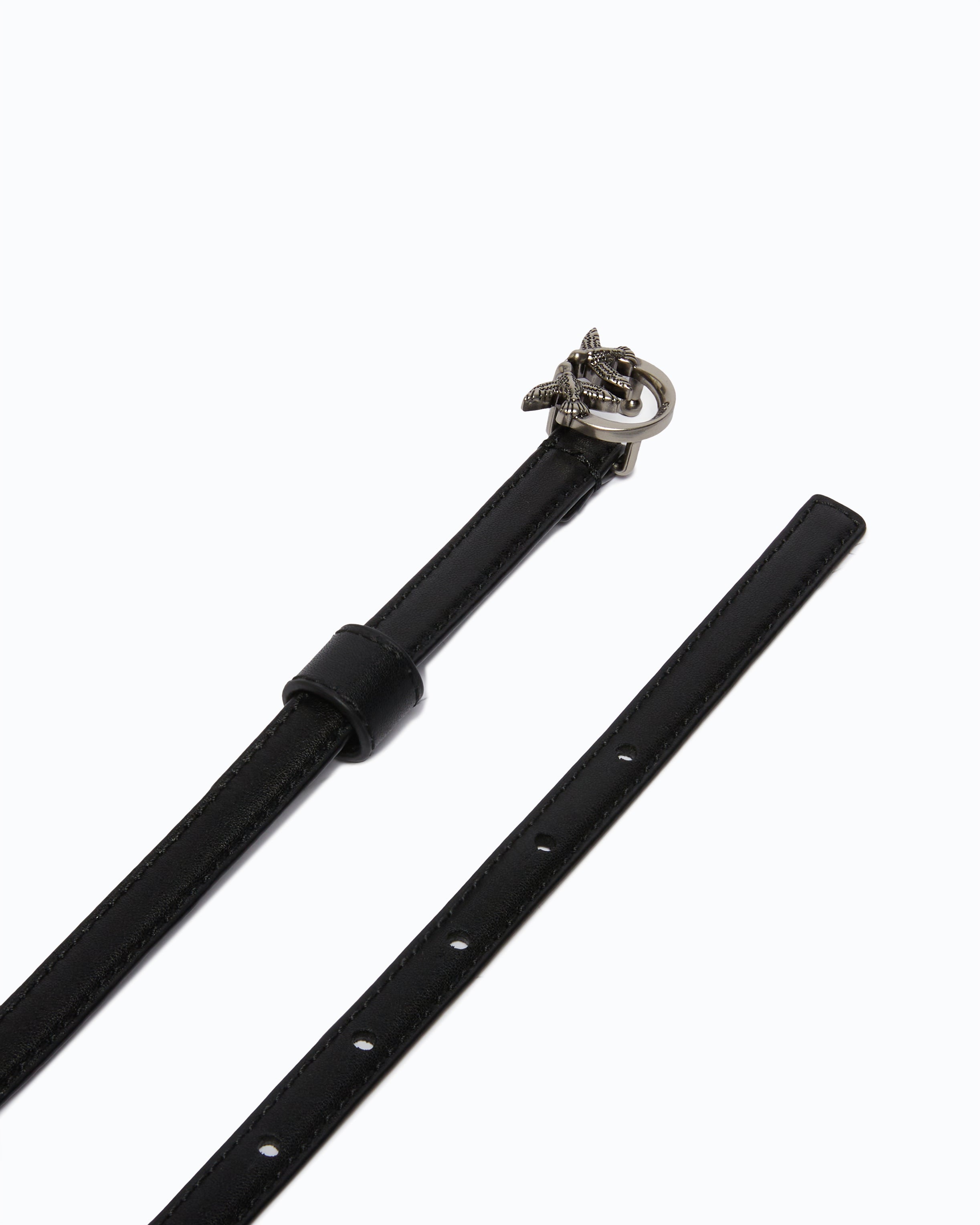 Pinko Love Birds Thin Buckle Belt pasek 1 cm