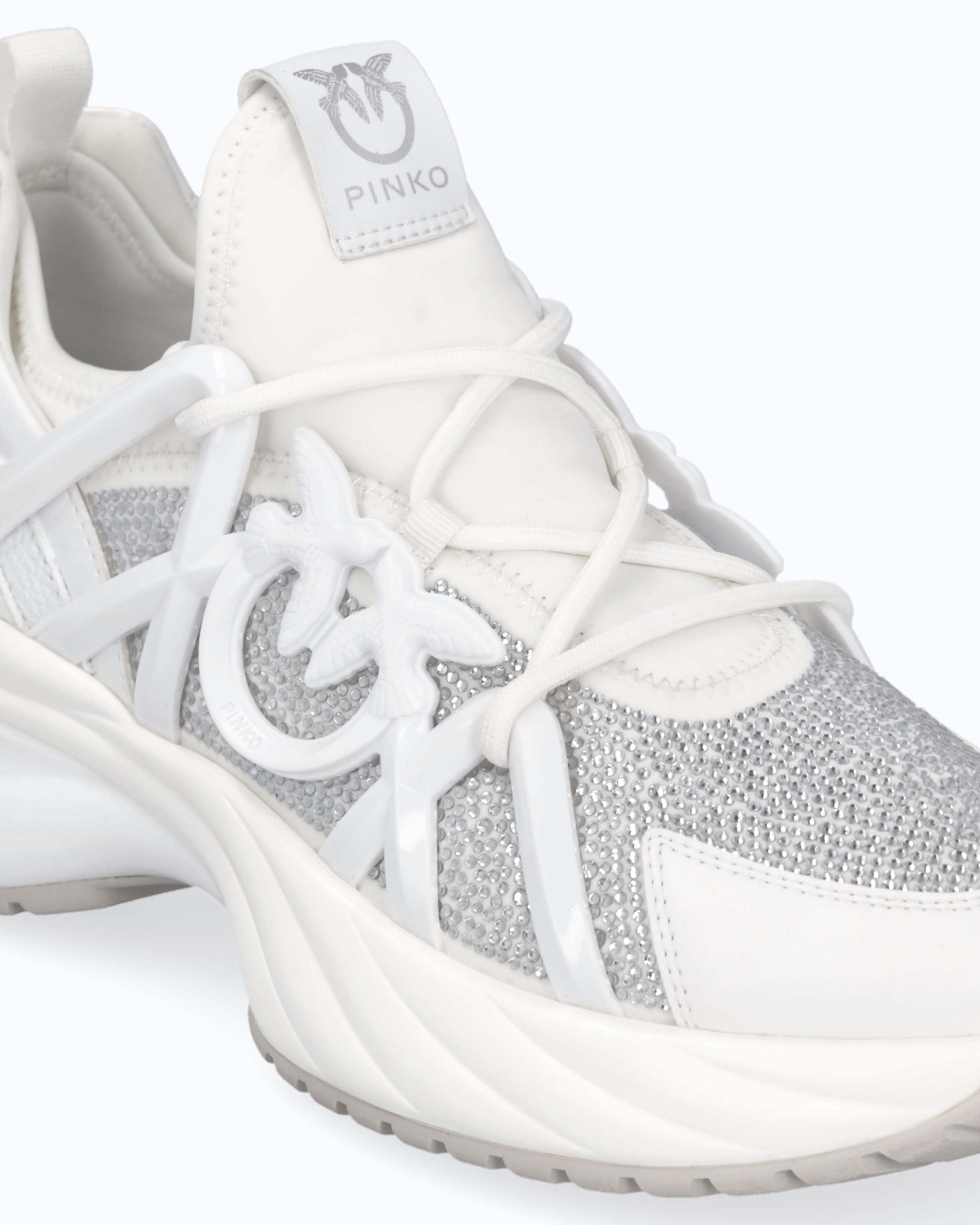 Pinko Ariel 01 Sneaker sneakersy z kryształkami