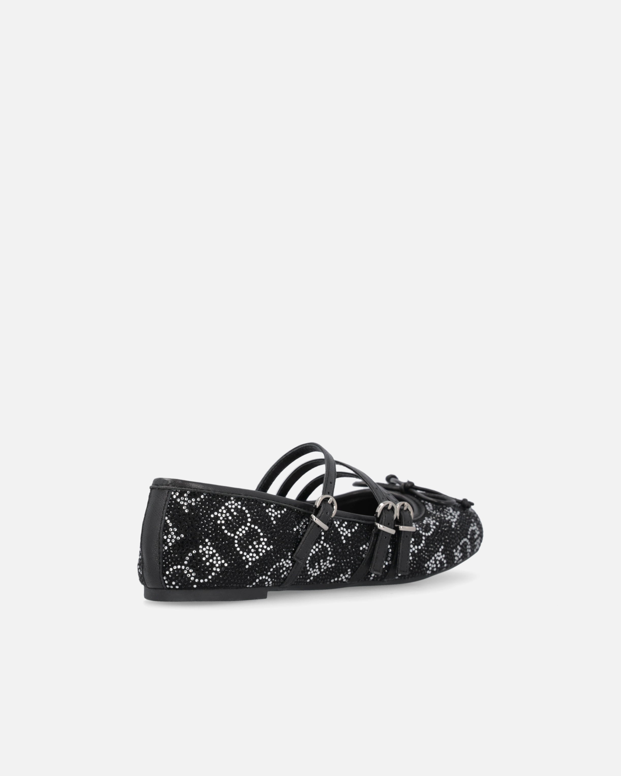Pinko Joy 10 baleriny monogram z kryształkami