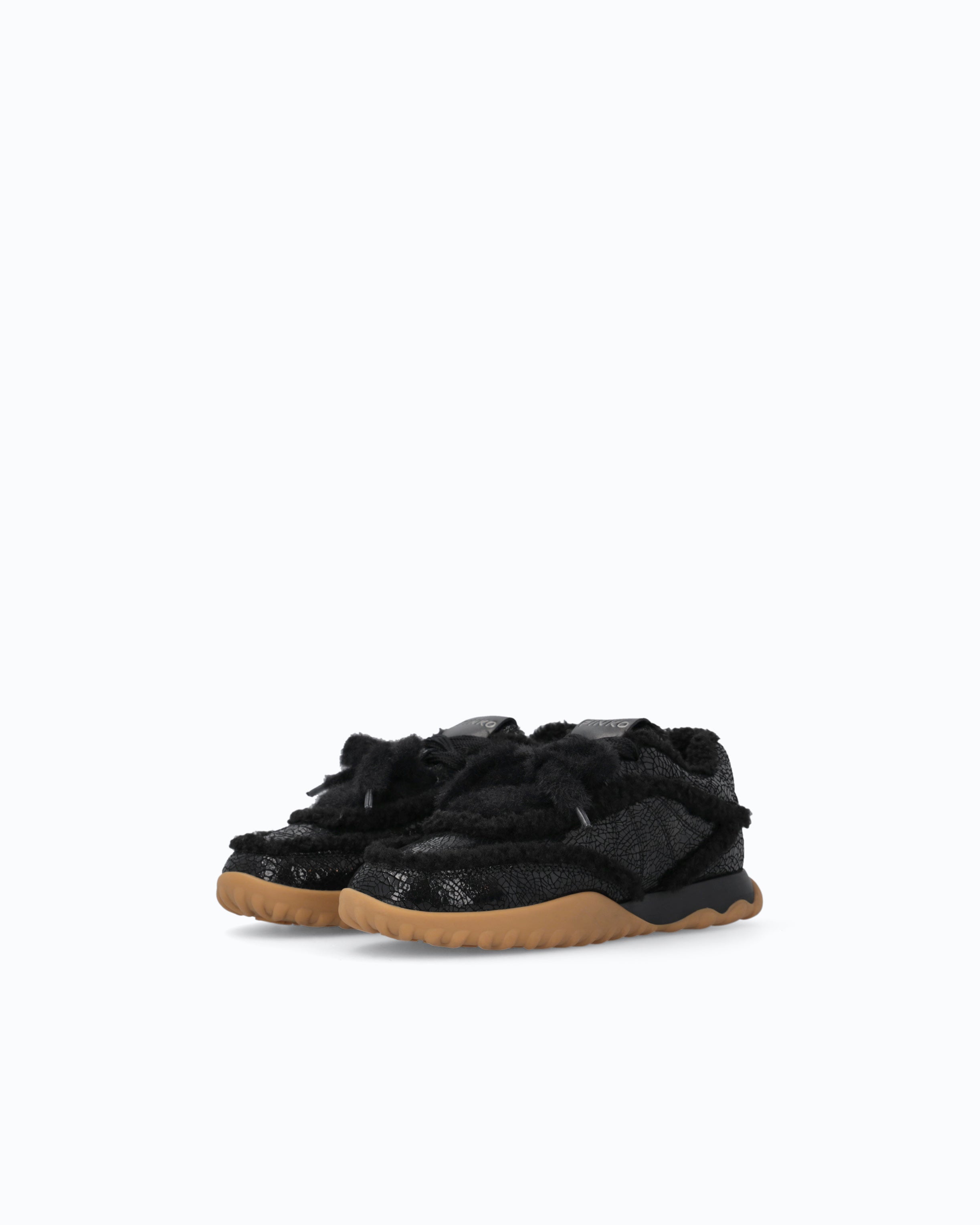 Pinko Gea 02 Sneaker sneakersy skórzane czarne