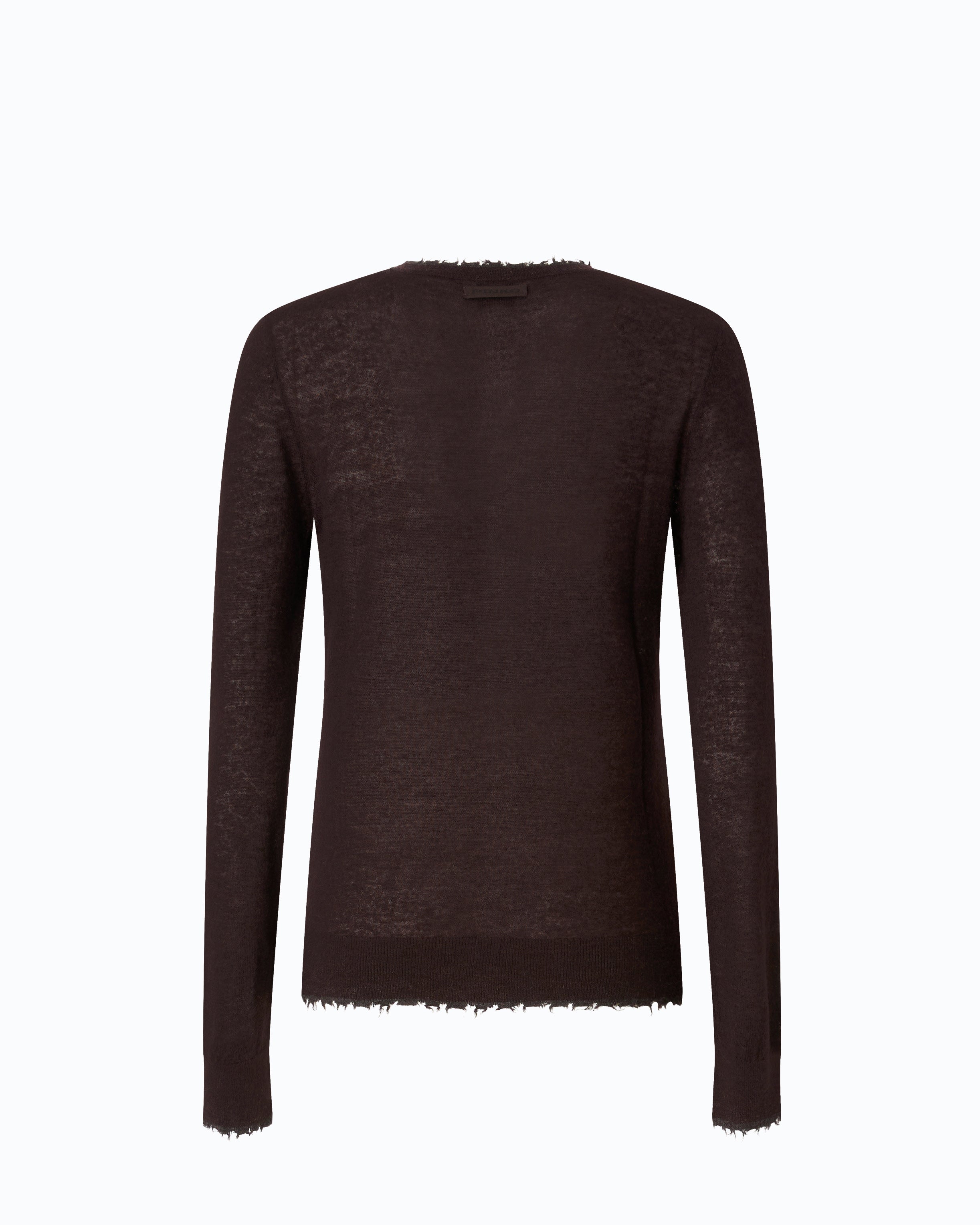 Pinko Pamplona Sweater sweter brązowy wełniany