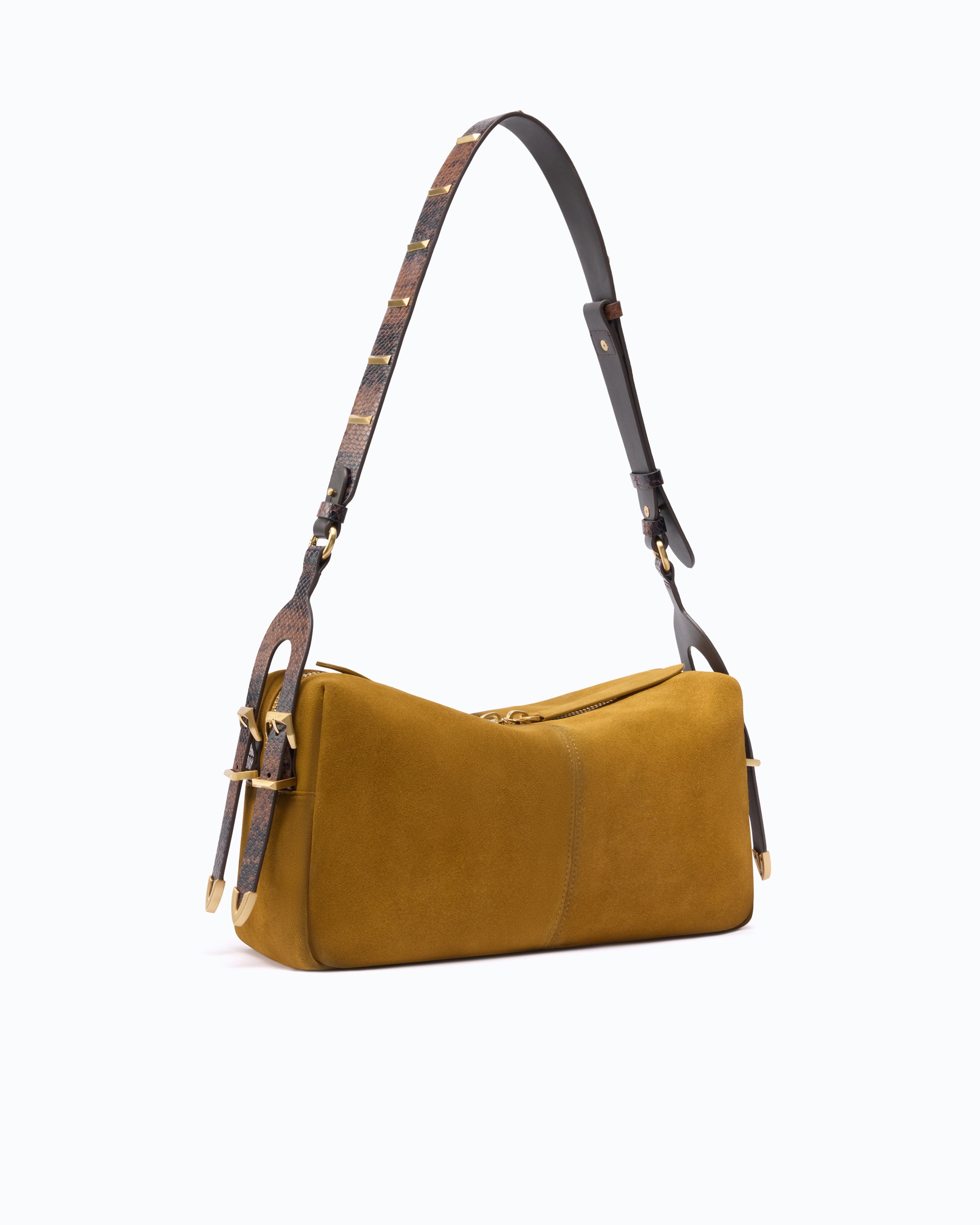 Pinko Keeper Bag torebka zamszowa spray U