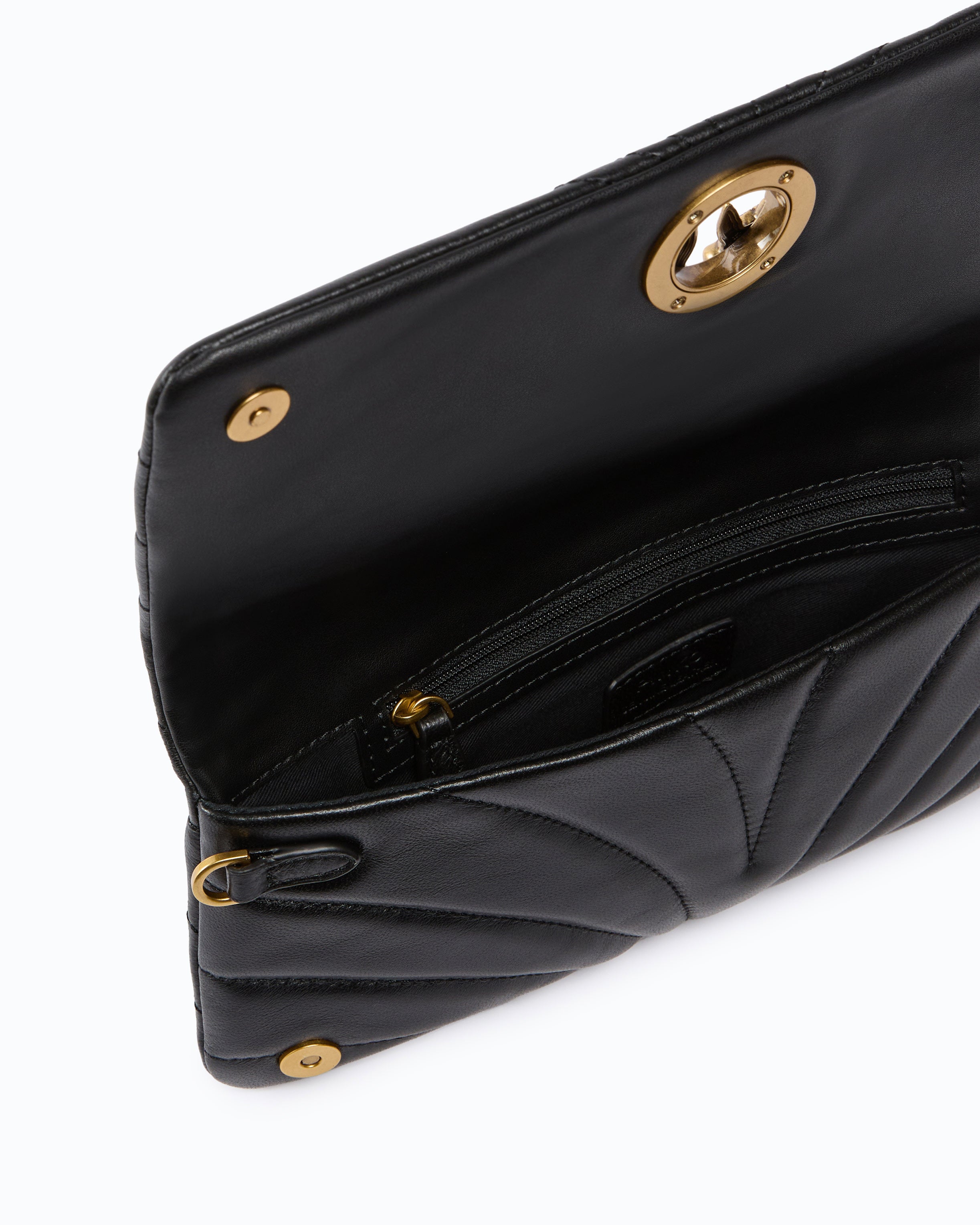 Pinko Love Bag Click Horizontal kopertówka czarna