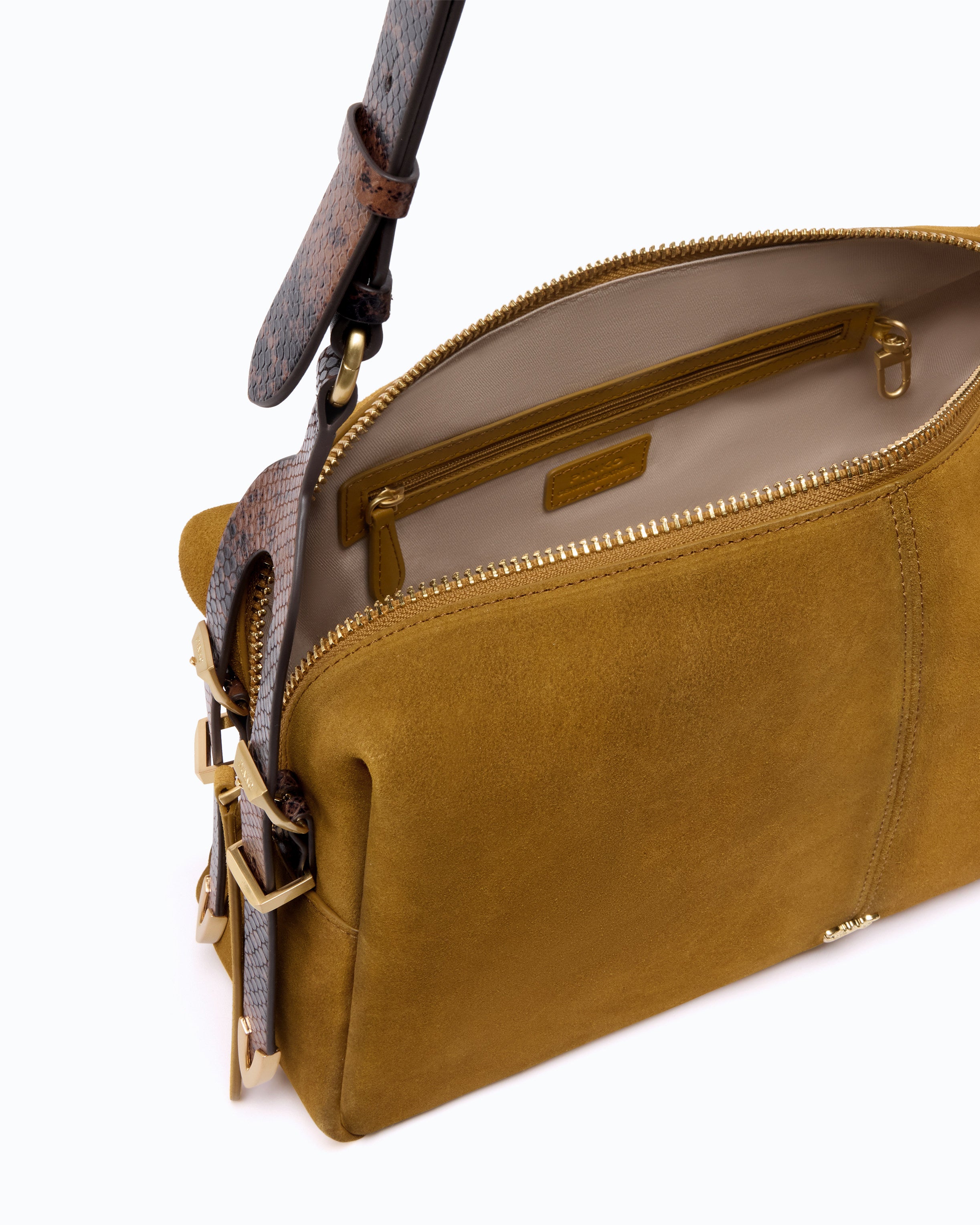 Pinko Keeper Bag torebka zamszowa spray U