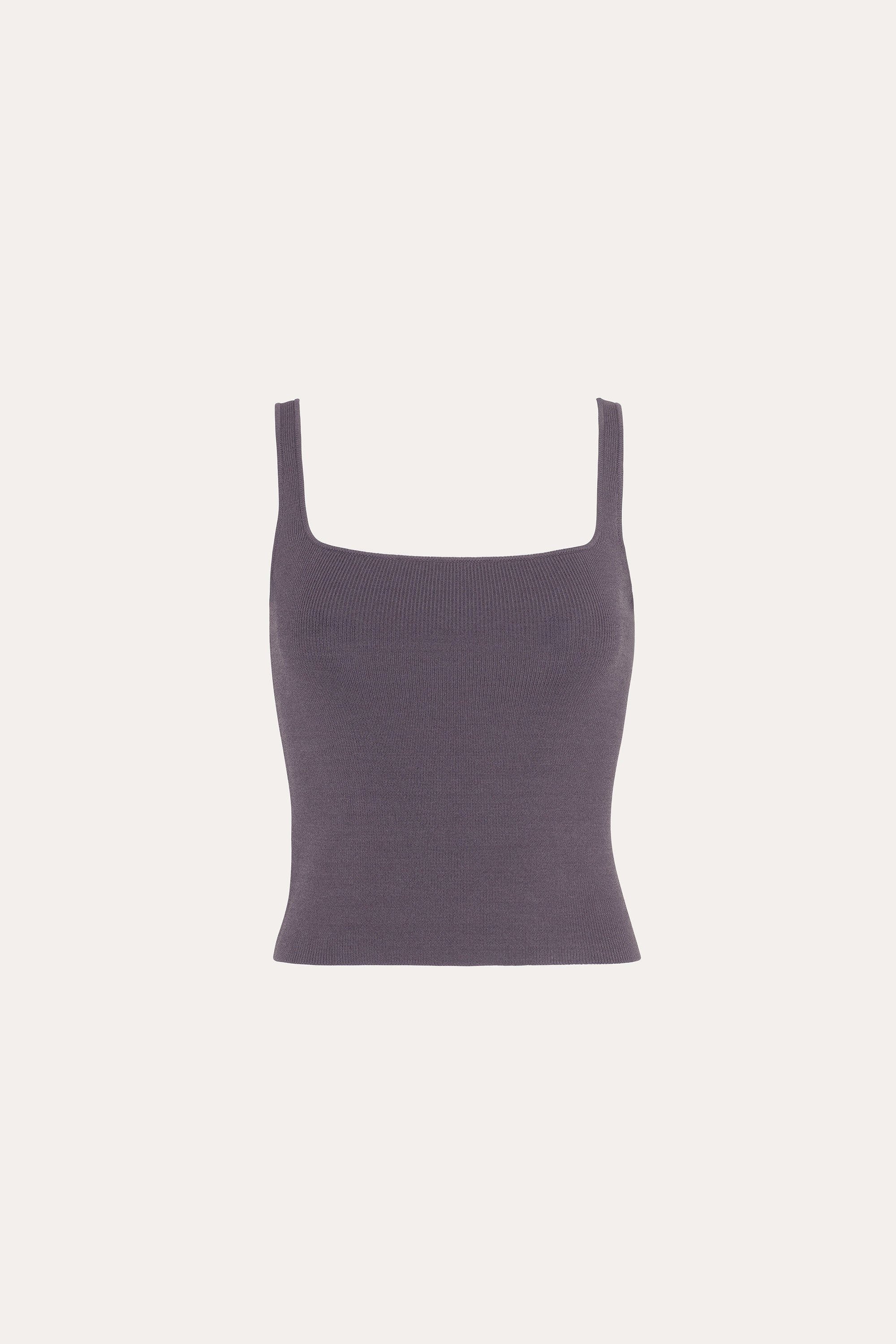 Elie Tahari Milano Sculpt Contour Top Cocoa dzianina