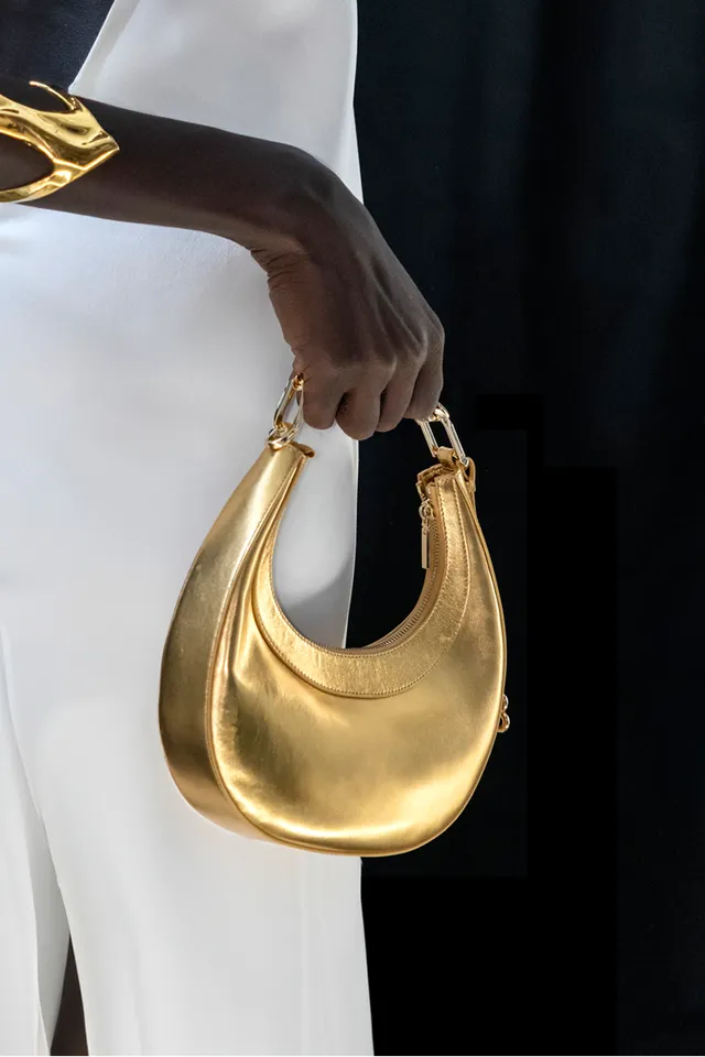 Bronx and Banco Cecile Mini Bag torebka złota metaliczna