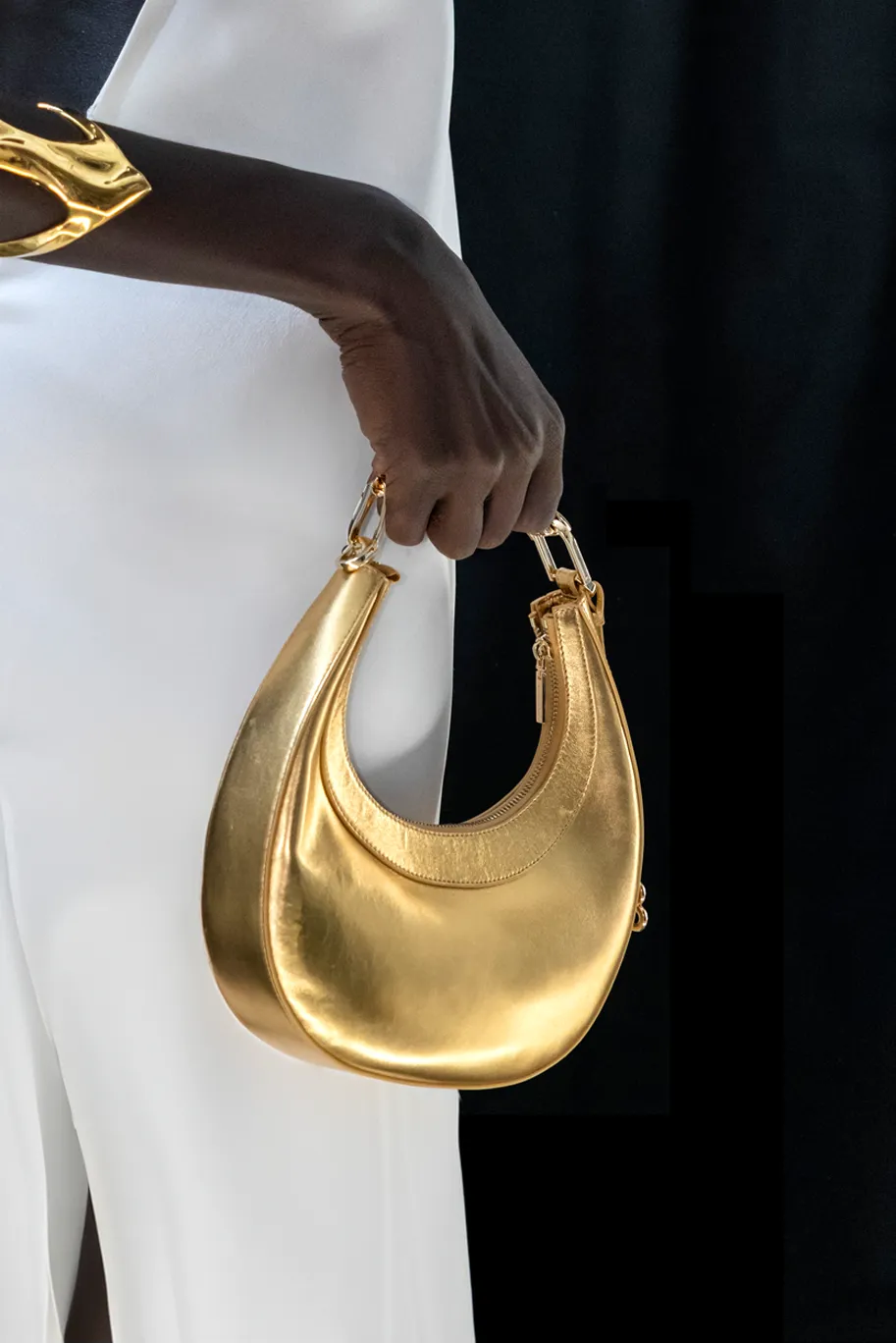 Bronx and Banco Cecile Mini Bag torebka złota metaliczna