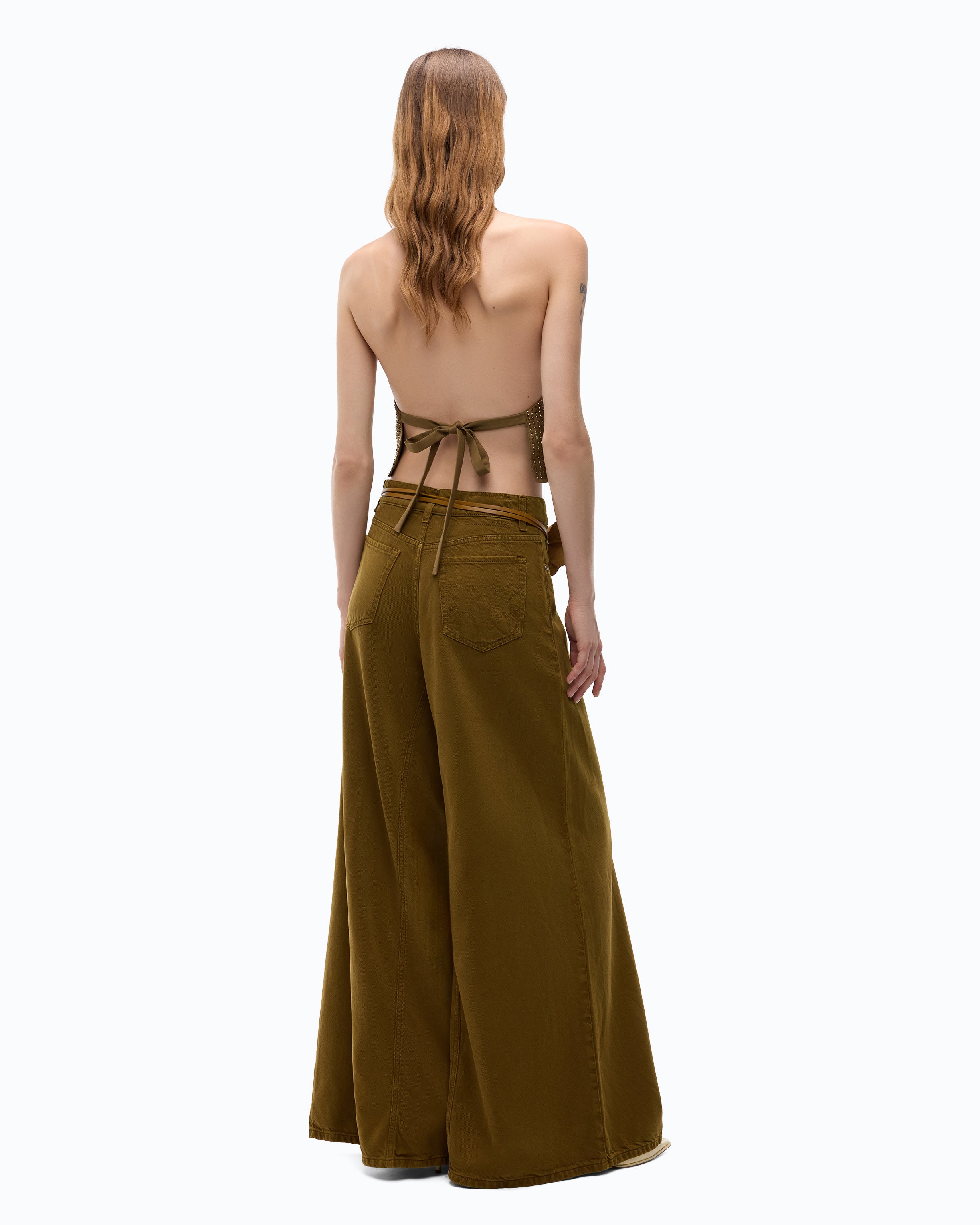 Pinko Winona Wide Leg dżinsy szeroka nogawka