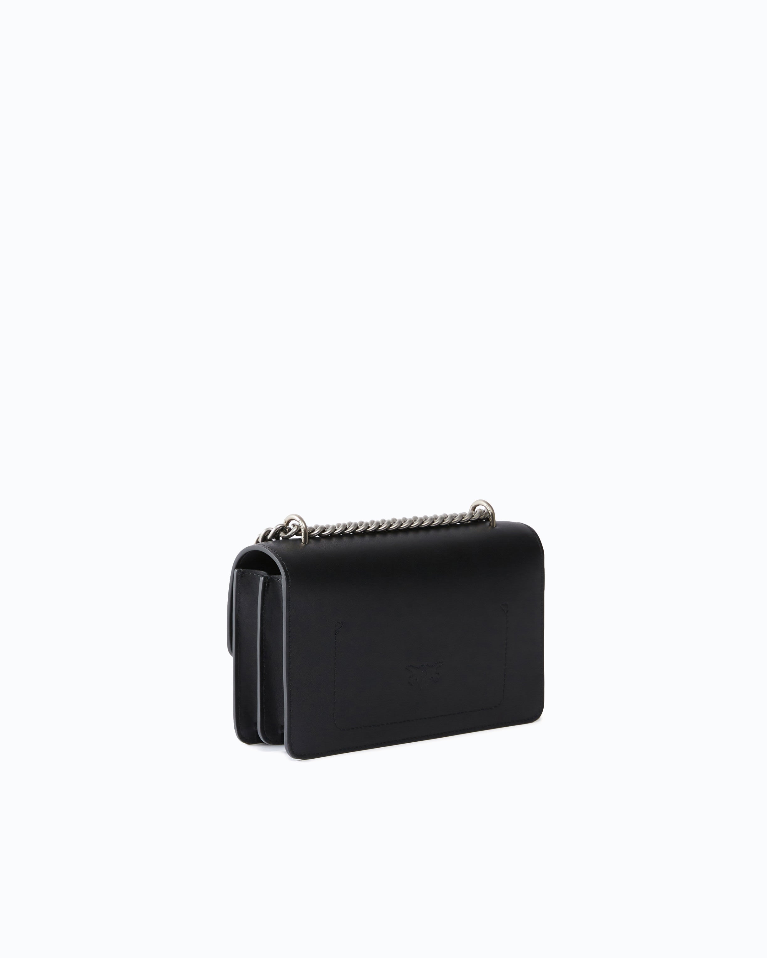Pinko Mini Love Bag One Simply torebka czarna skóra