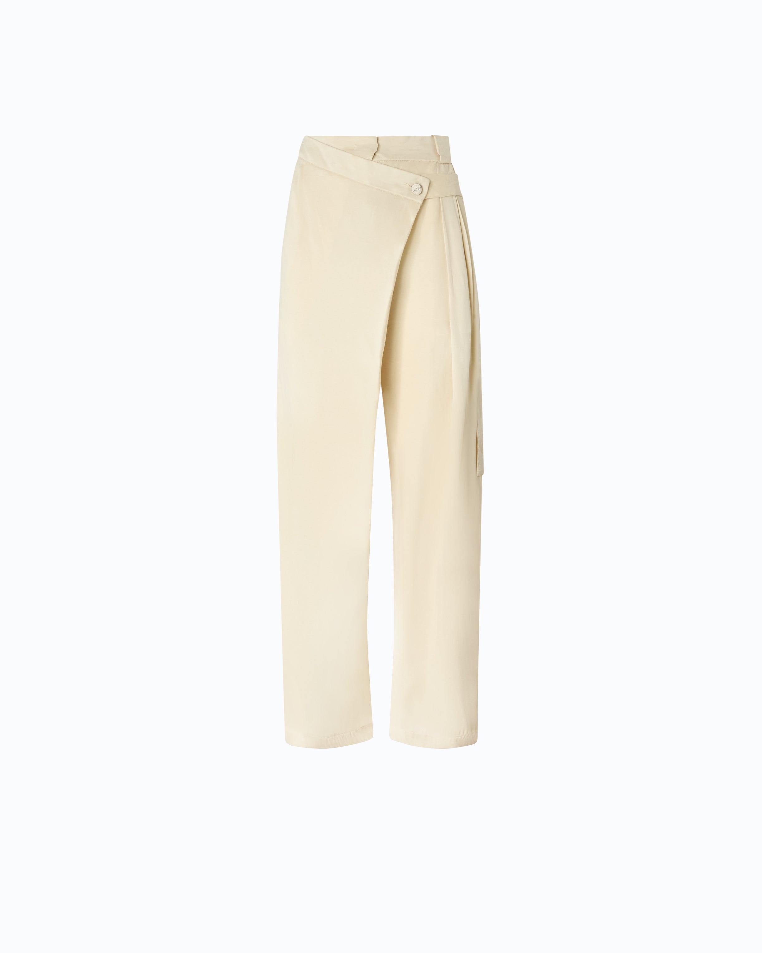Pinko Pesce Pants spodnie kopertowe beżowe 36-48