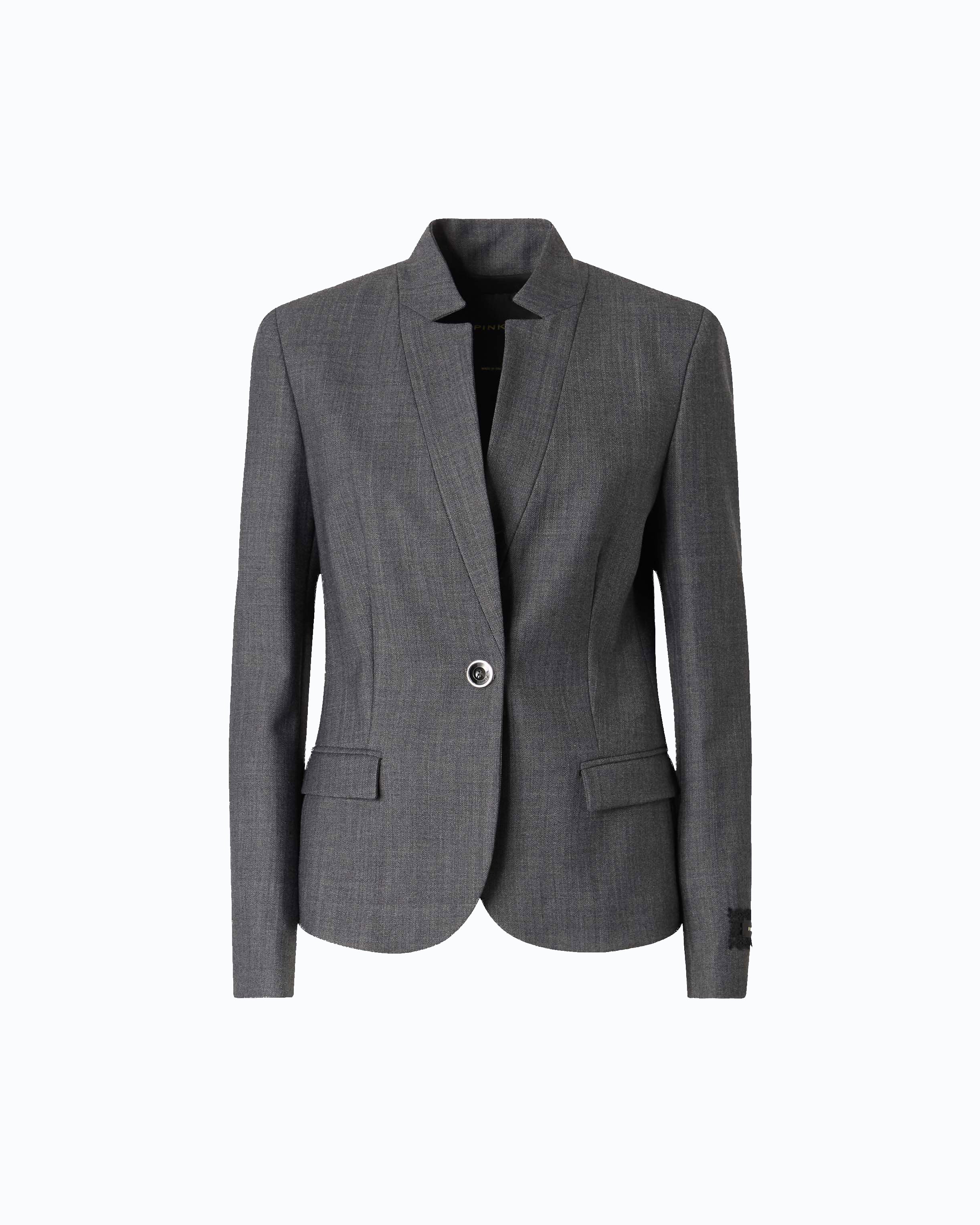 Pinko Kebab Jacket żakiet wełniany jodełka