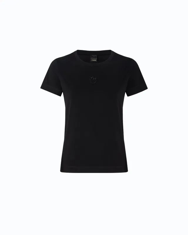 Pinko Bussolotto t-shirt bawełniany logo