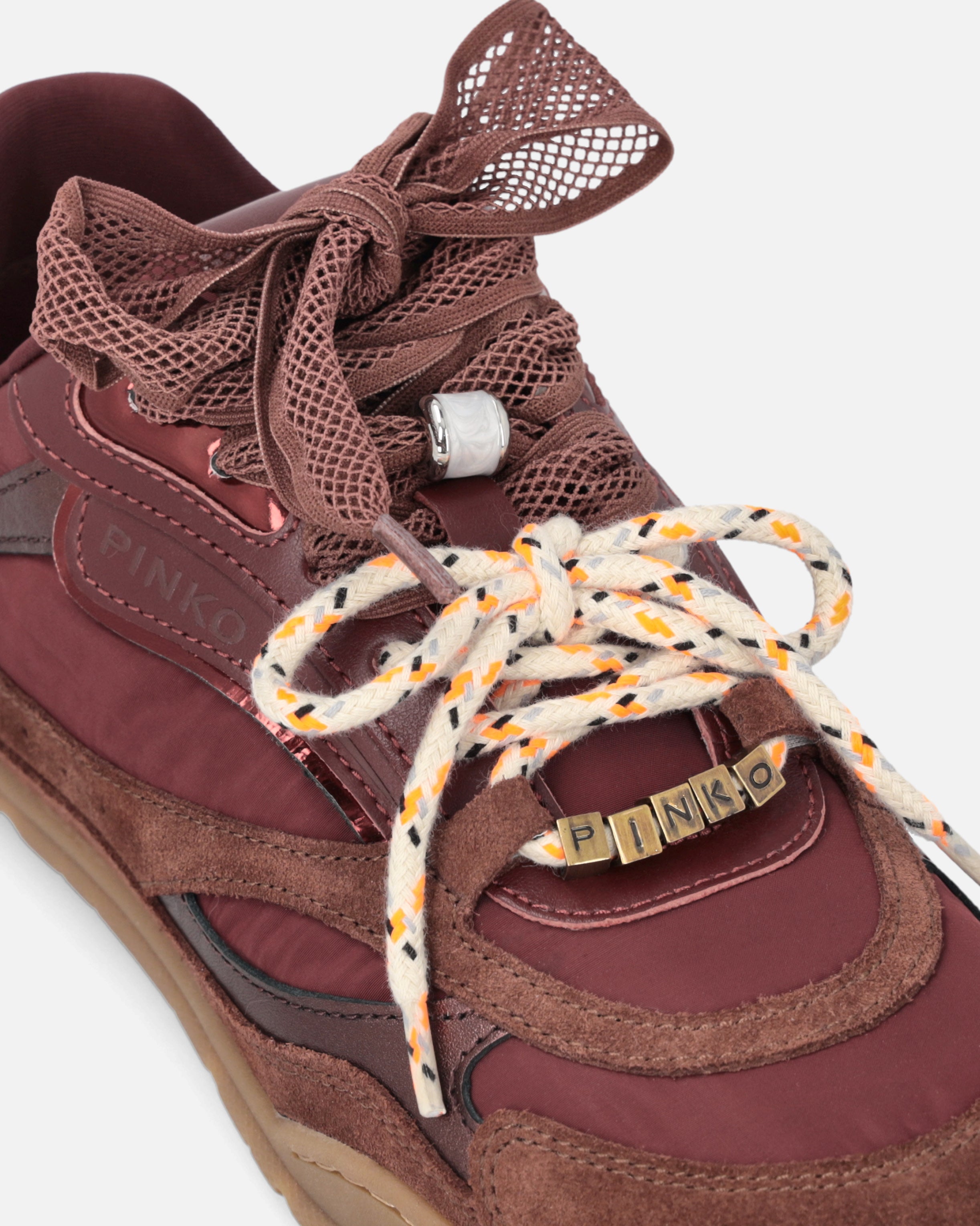 Pinko Yulia 01 sneakersy podwójne sznurowadła