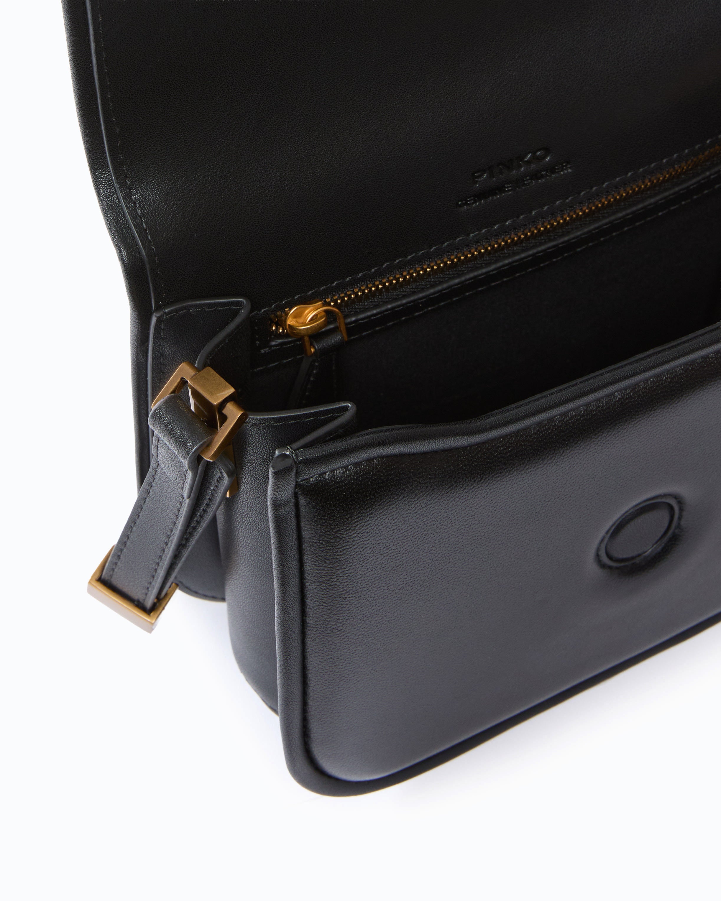 Pinko Love Bag Box torebka mini czarna nappa