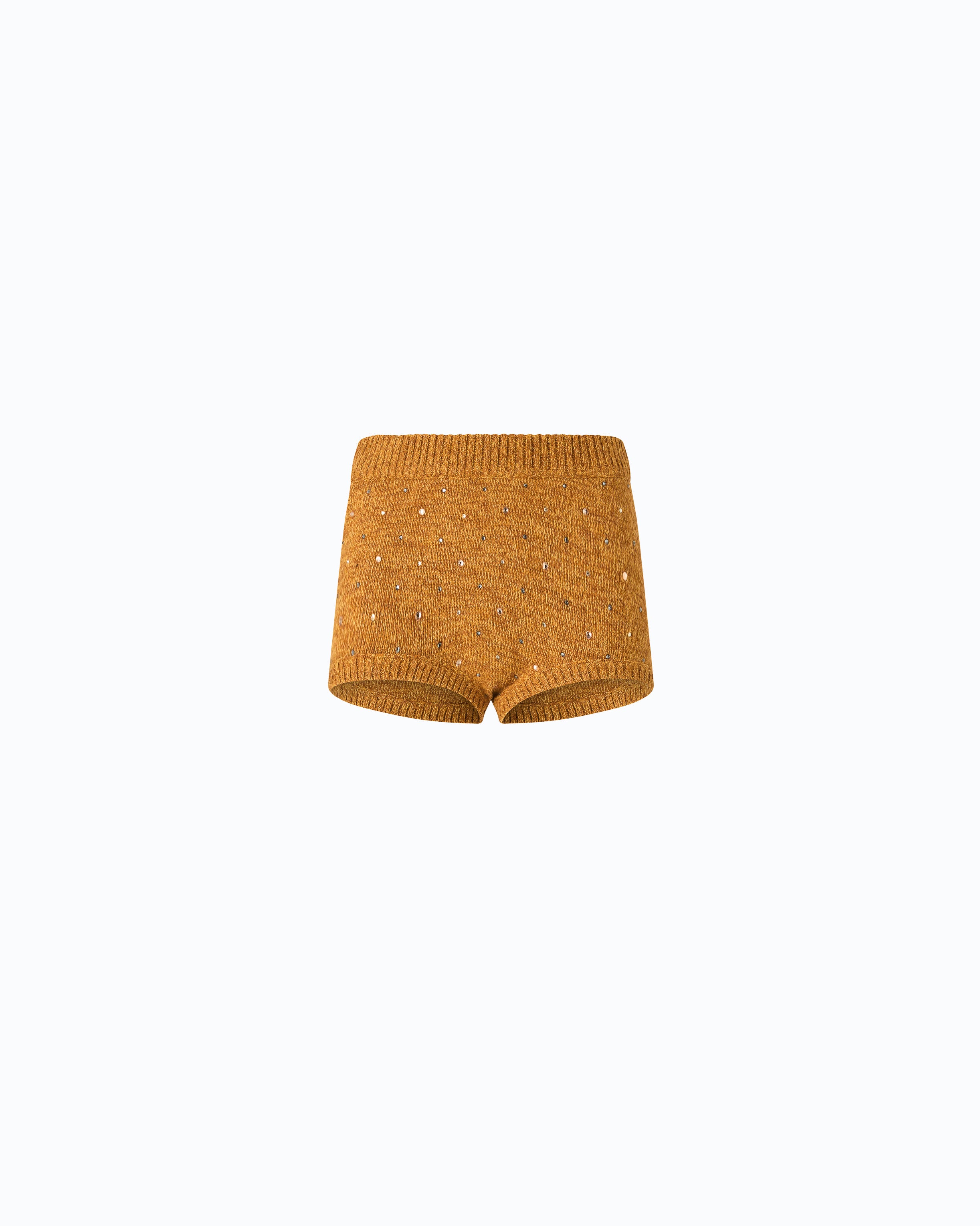 Pinko Postdam Shorts szorty wełniane kryształki