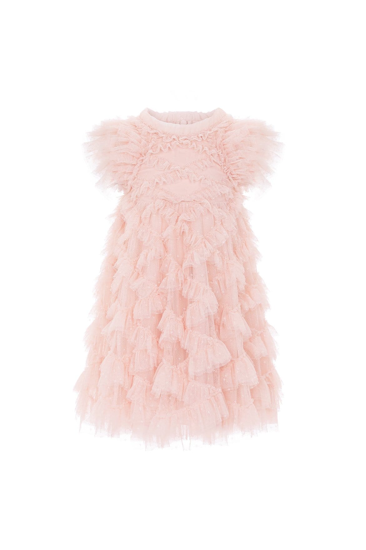 Needle & Thread Genevieve Kids Dress sukienka różowa tiulowa