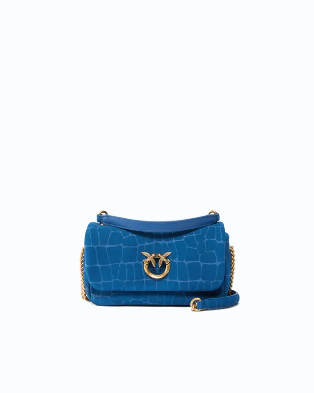 Pinko Love Bag Click Soft Horizontal torebka croco