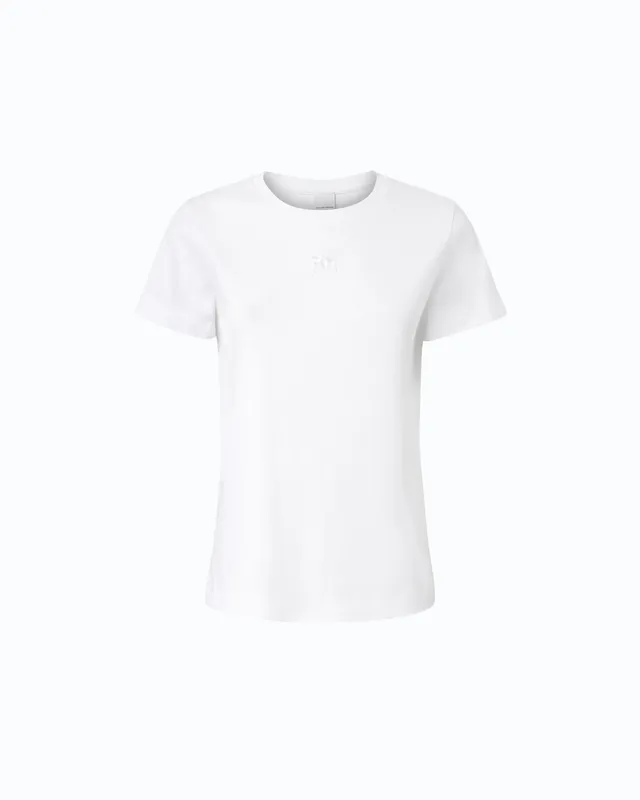 Pinko Bussolotto t-shirt damski haft Love Birds old wash