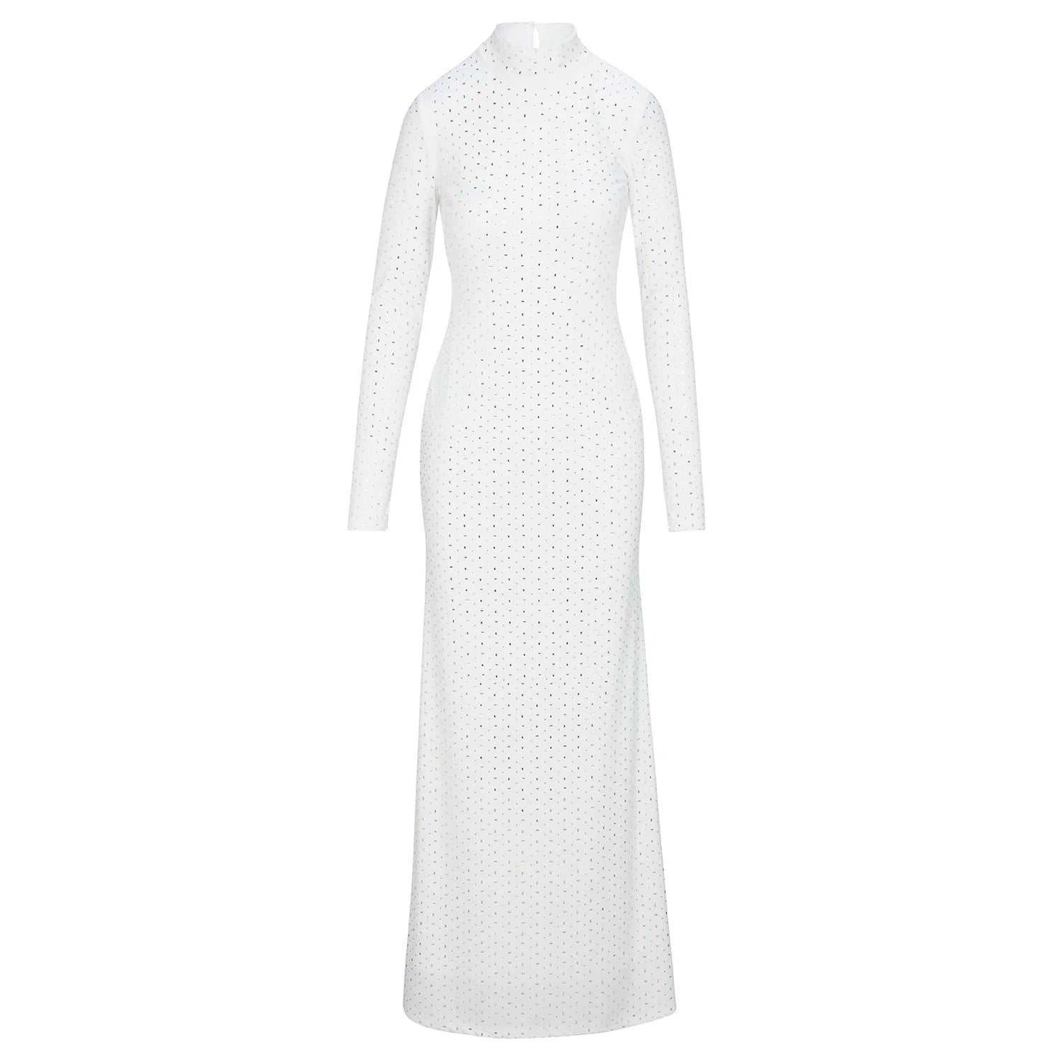 Delfi Collective Esme sukienka wieczorowa ivory cekiny