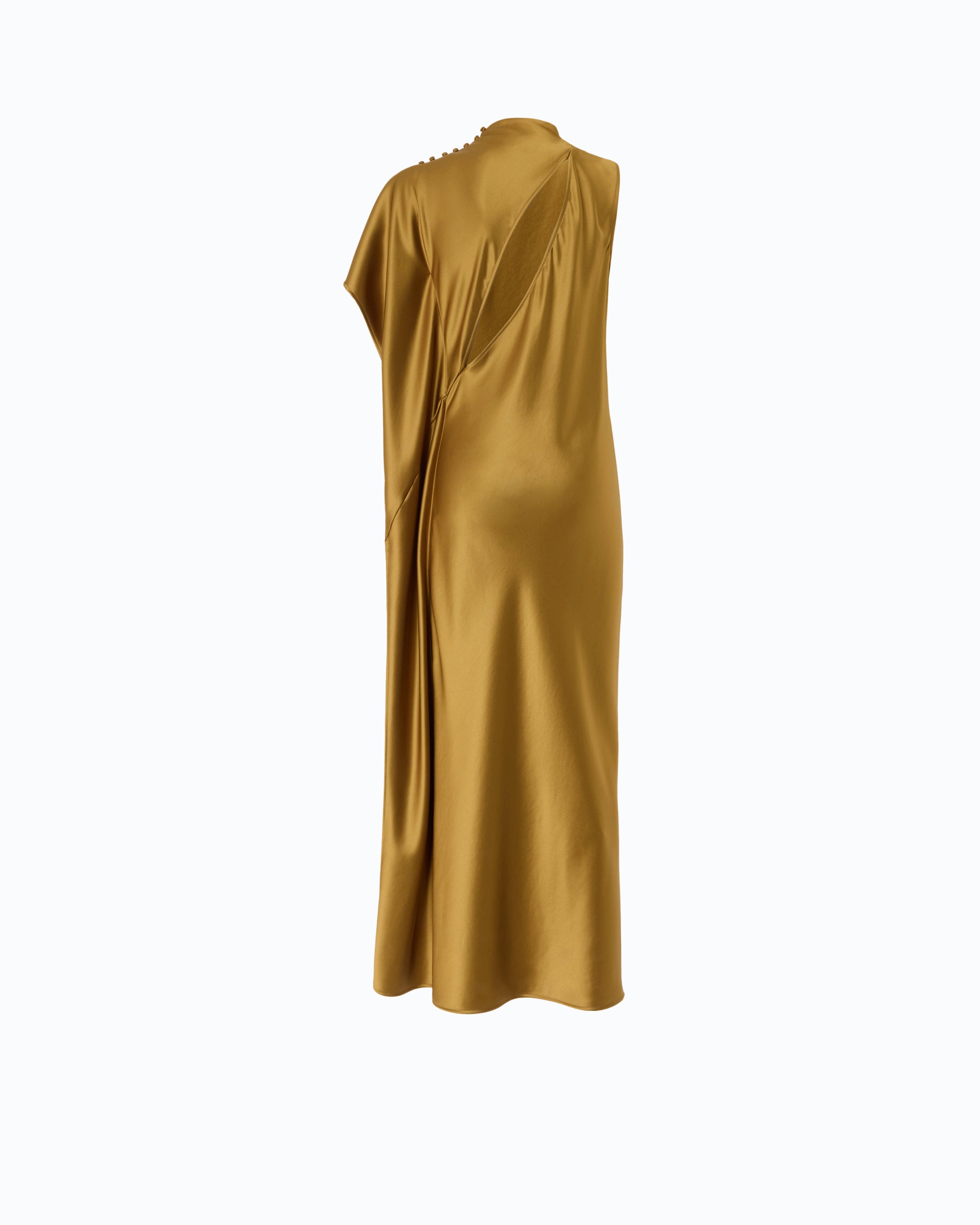 Pinko De Tomaso sukienka wieczorowa satynowa długa