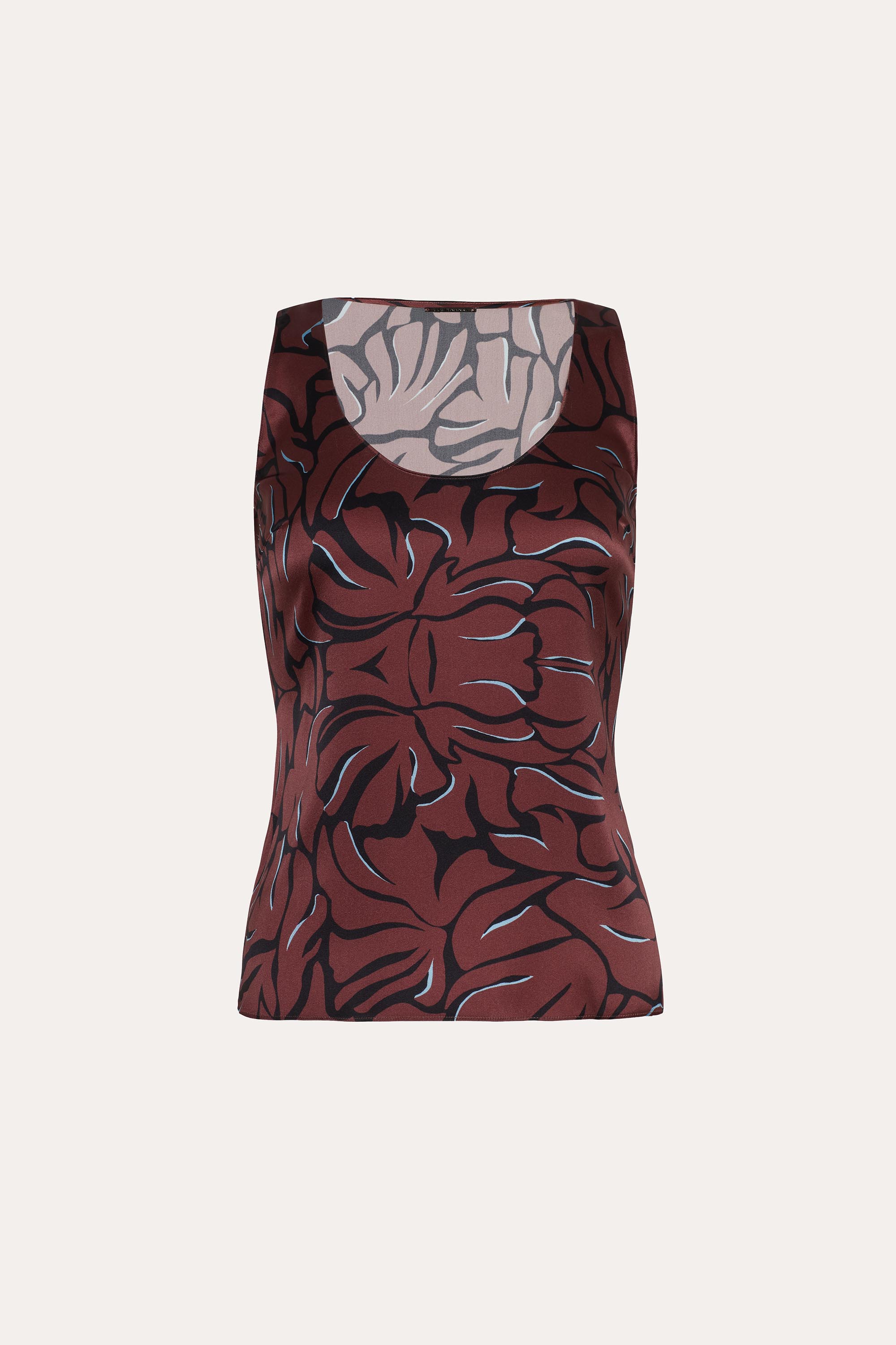 Elie Tahari Naya E7018506 top jedwabny Noir Coral