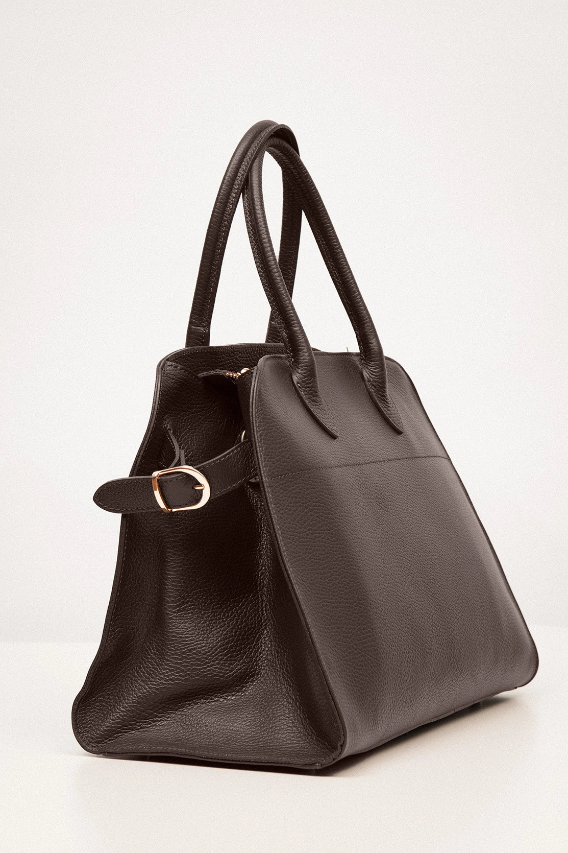 Nudyess Handbag N°2 torebka skórzana dark chocolate
