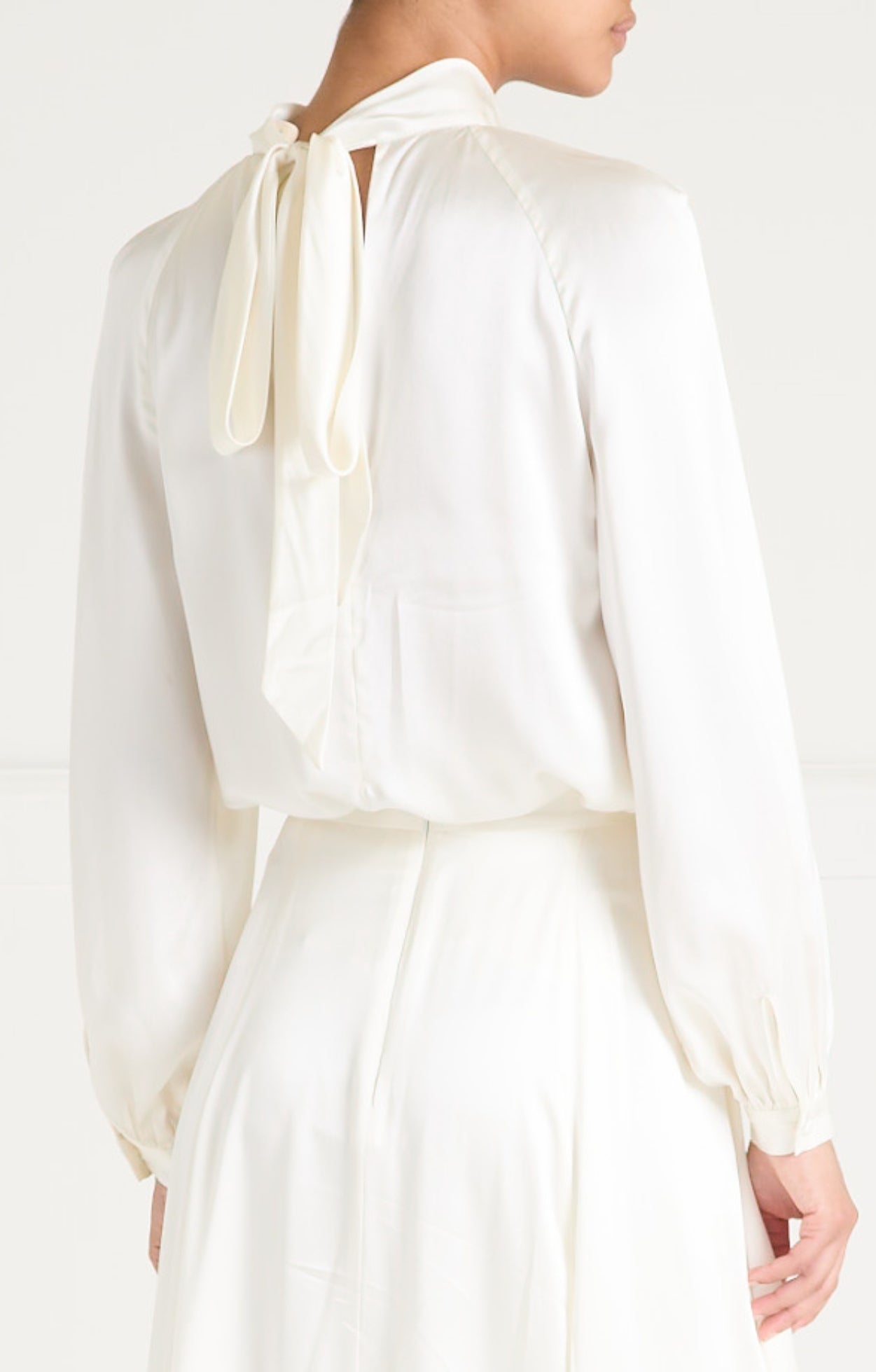Temperley London Amerie Blouse bluzka ivory UK10