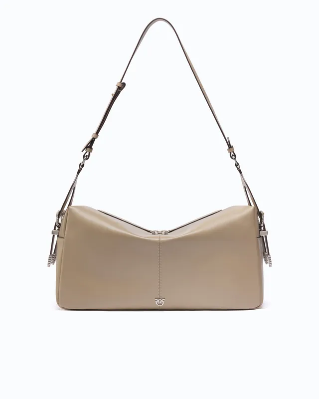 Pinko Keeper Bag torba skórzana duża new biker