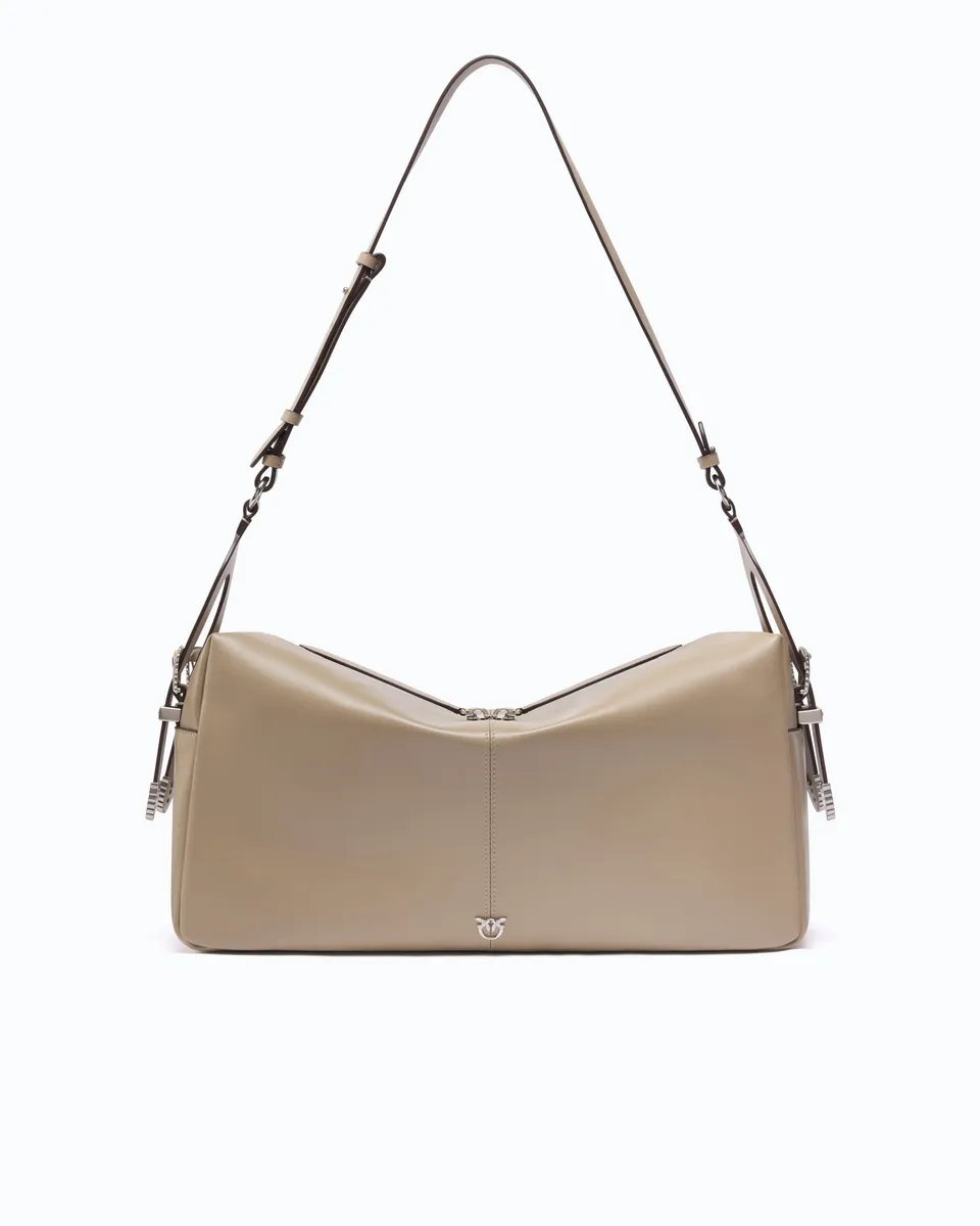 Pinko Keeper Bag torba skórzana duża new biker