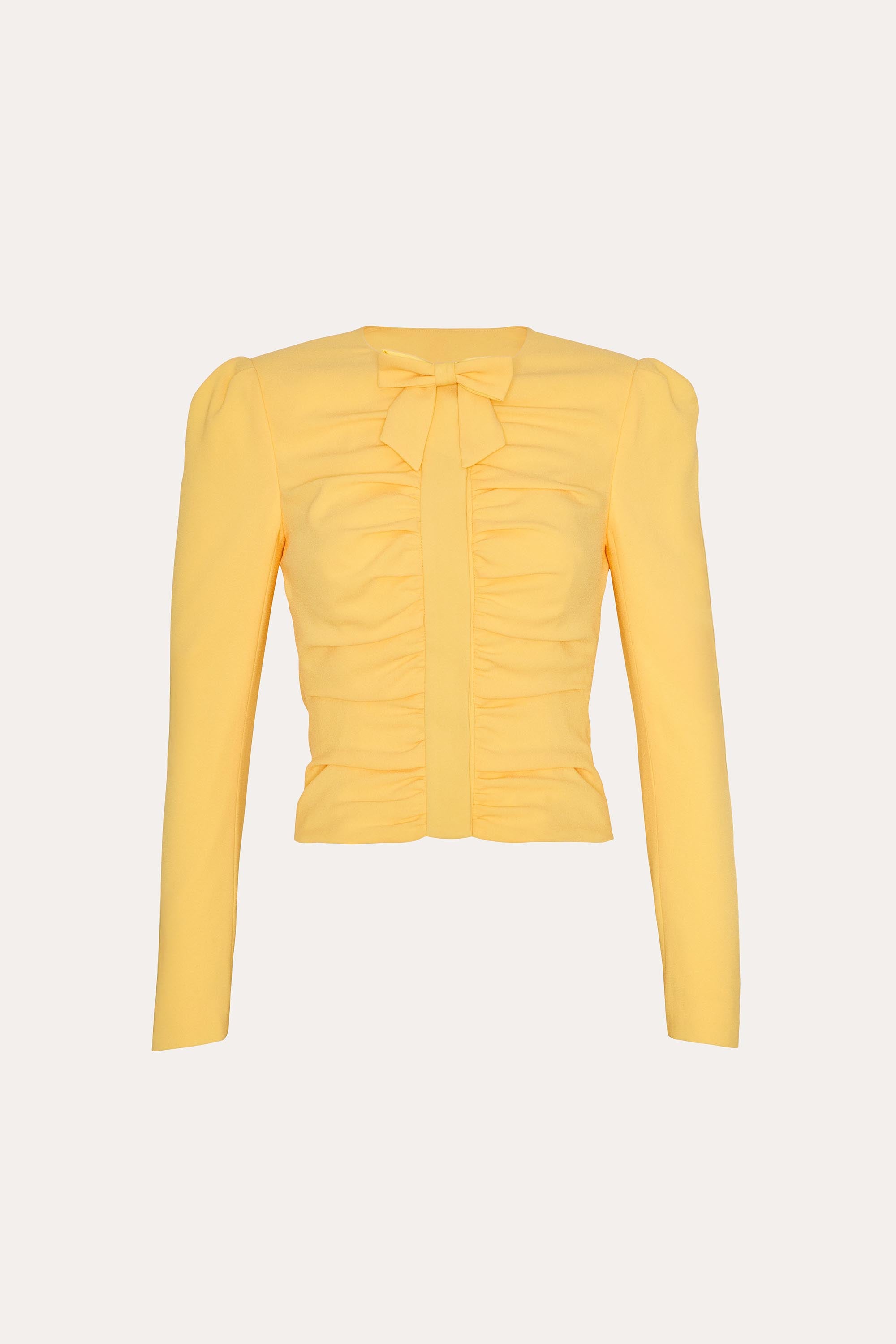 Elie Tahari Sienna Crepe Ruched Jacket E6087116 żakiet