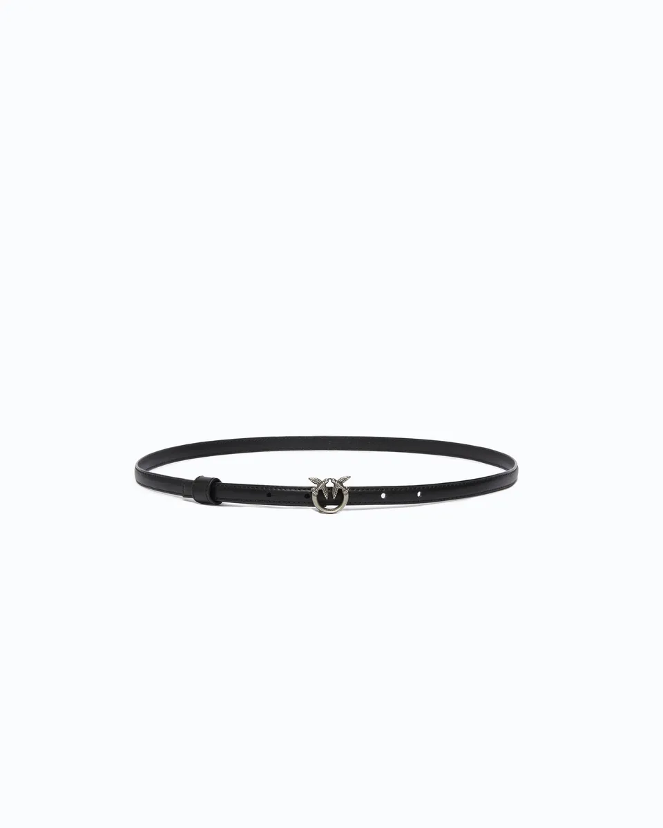 Pinko Love Birds Thin Buckle Belt pasek 1 cm