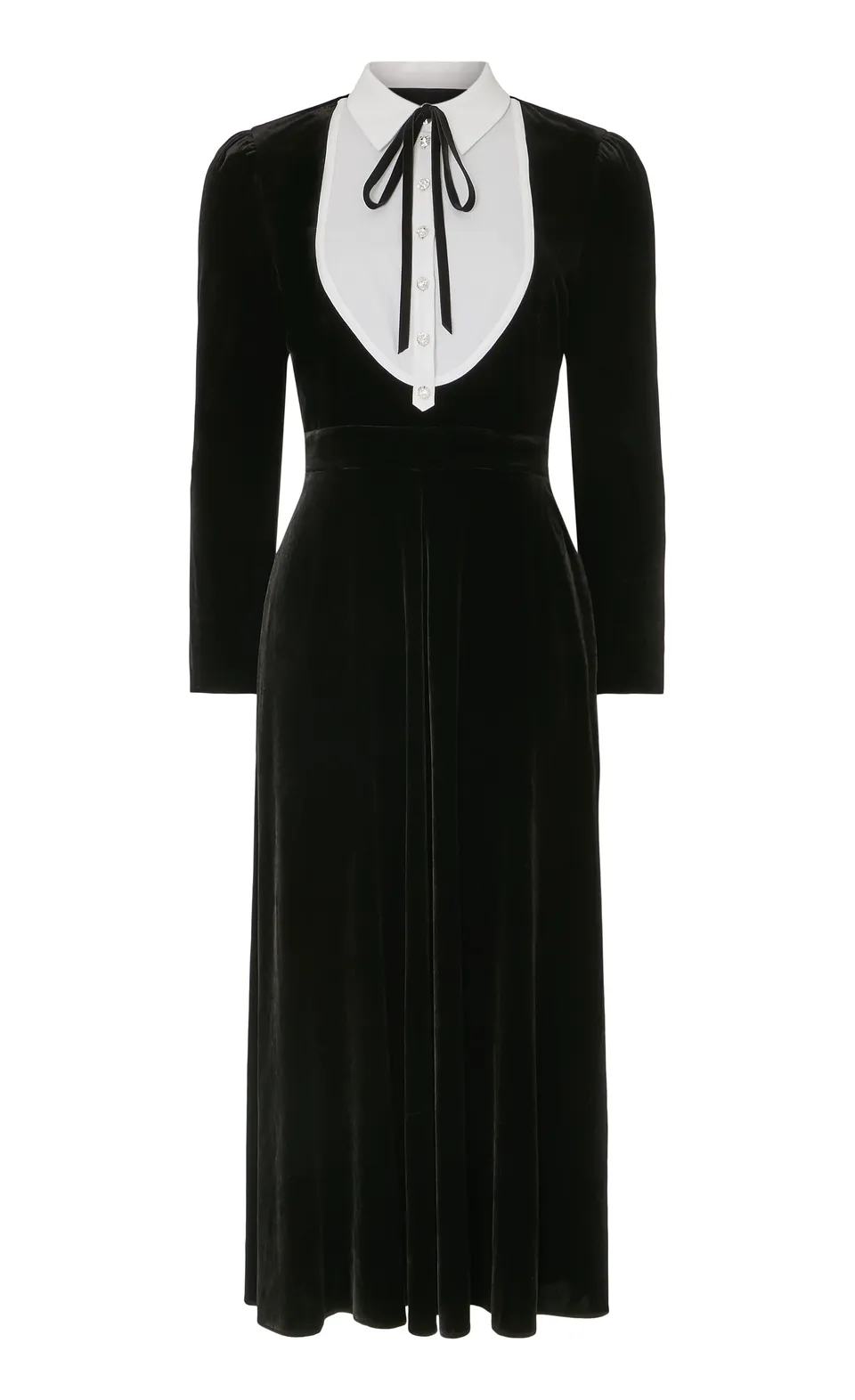 Temperley London Pompidou sukienka midi czarna