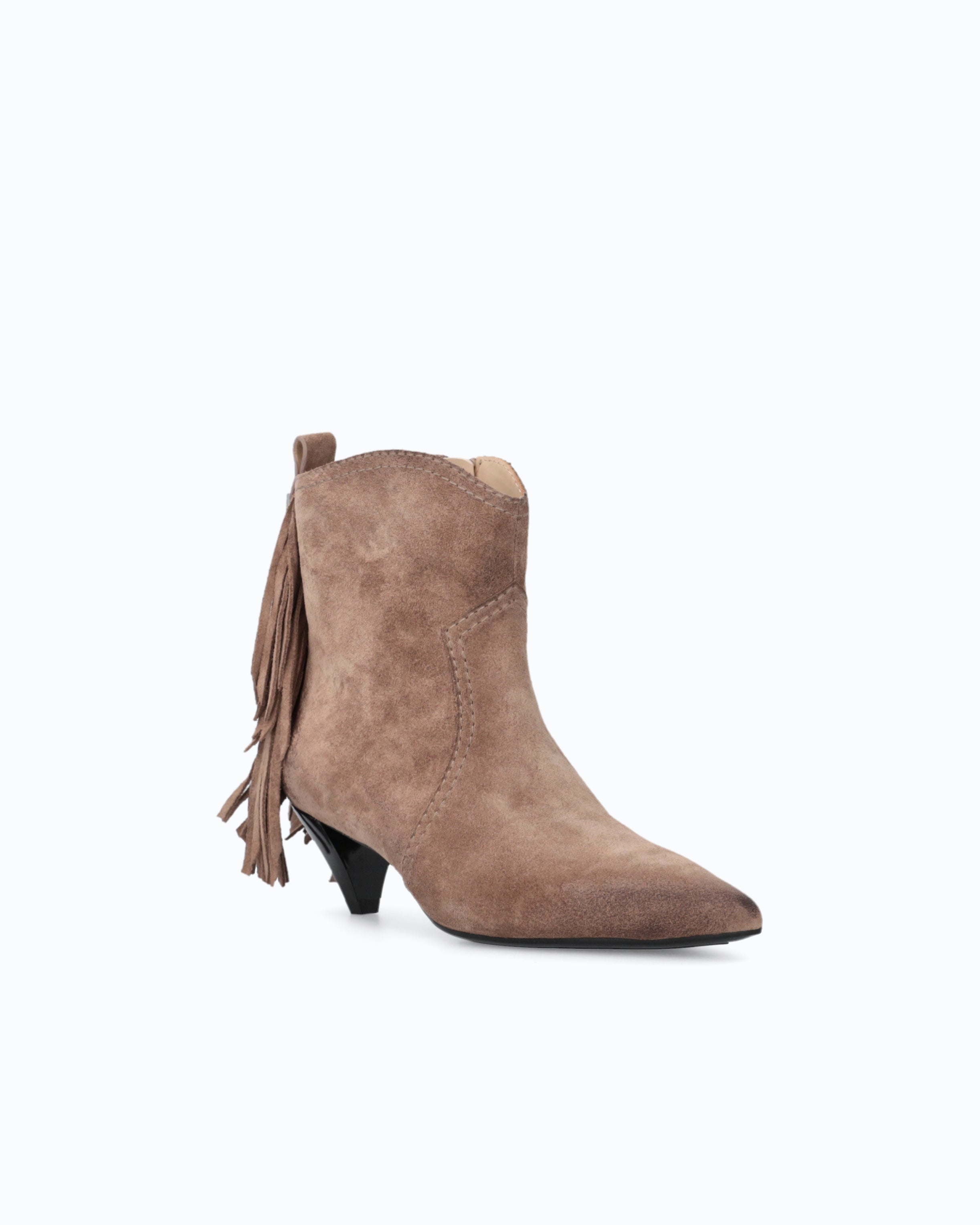Pinko Didi 01 Ankle Boot botki brązowe zamsz