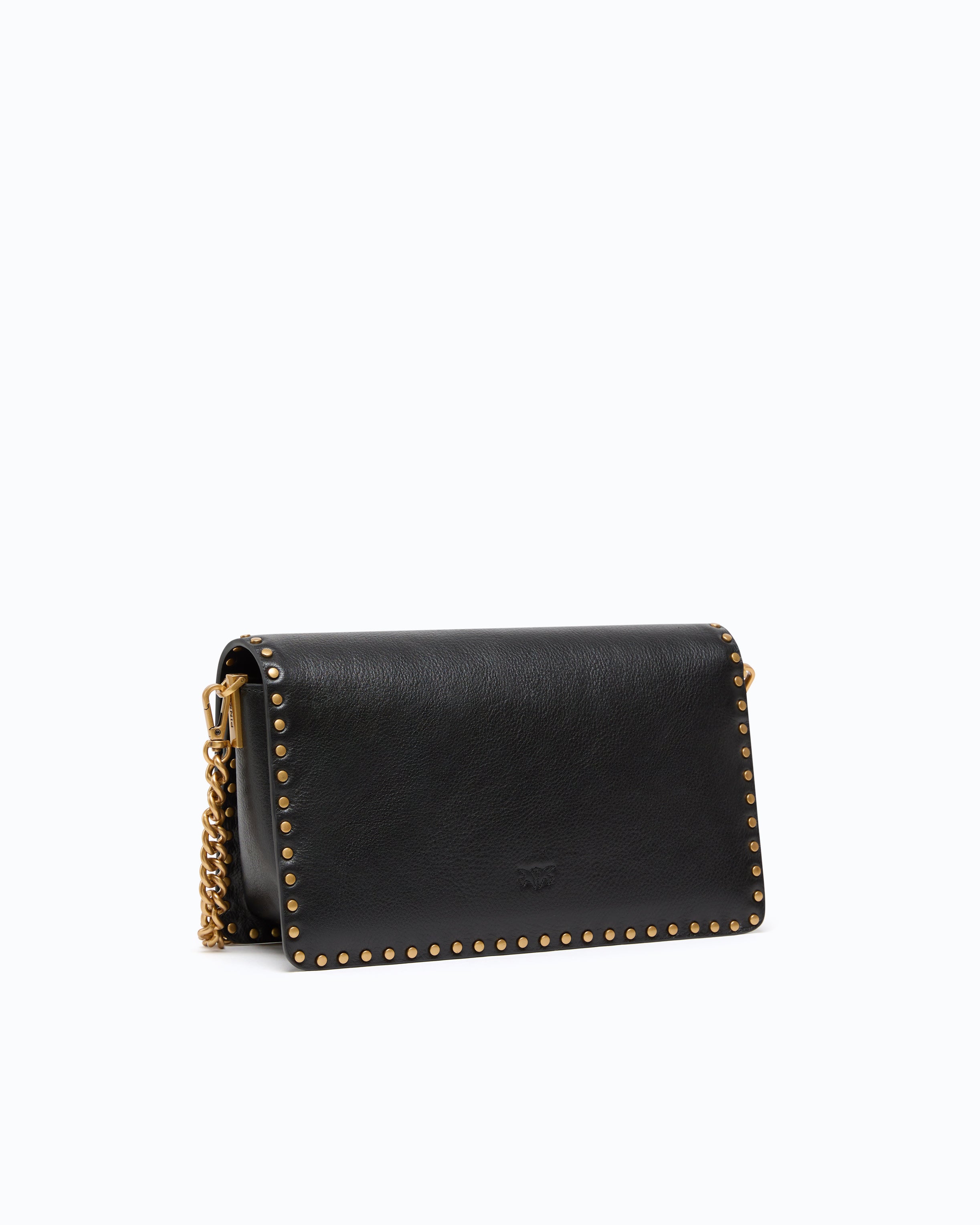 Pinko Love One Slouchy torebka na ramię czarna