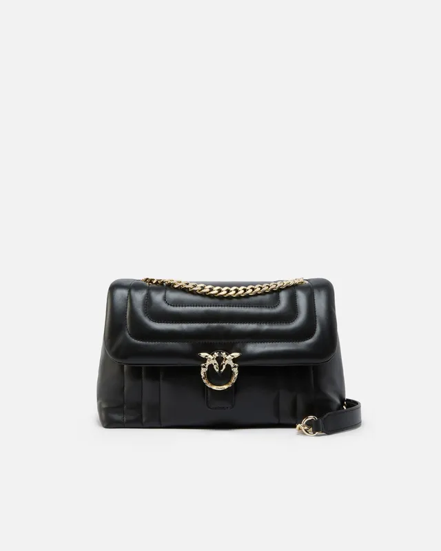 Pinko Love Bag Puff Galleria torebka czarna średnia