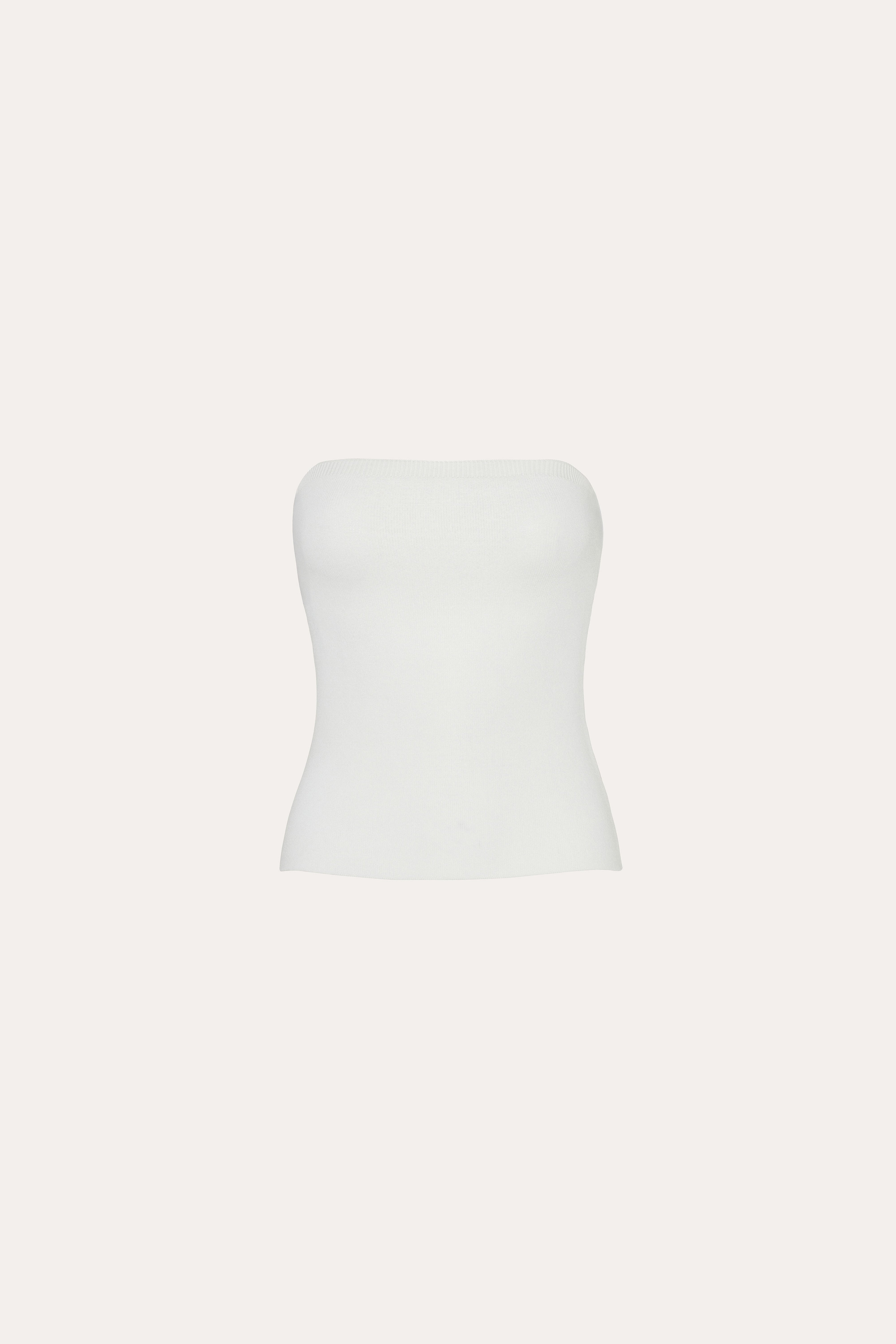 Elie Tahari Overlay ED5X7505 sweter biały z topem