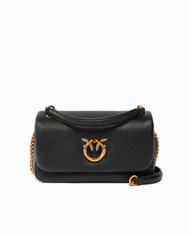 Pinko Mini Love Bag Click torebka crossbody skórzana