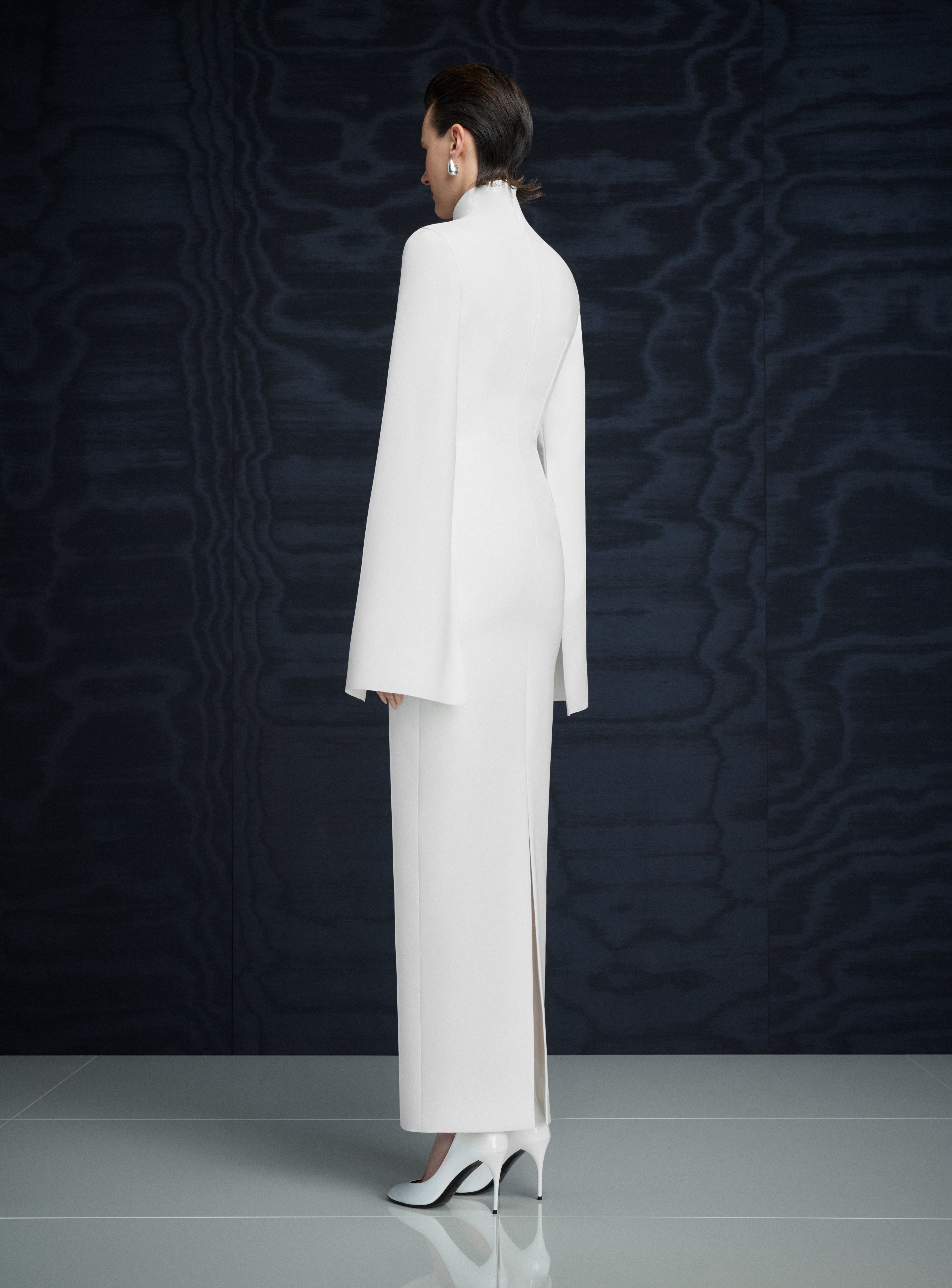 Solace London Josefine Maxi Dress sukienka kremowa