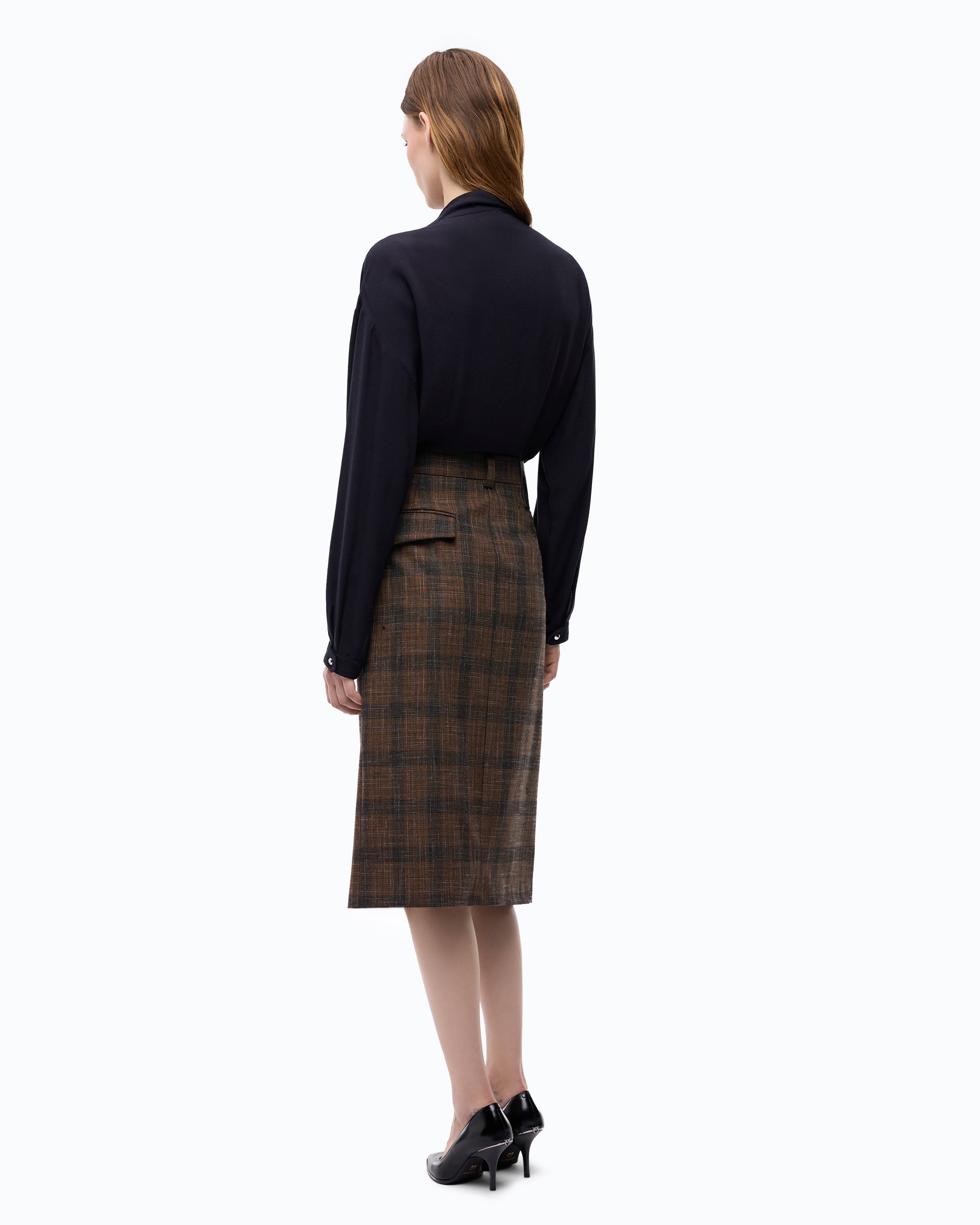 Pinko Corolle Blouse bluzka niebieska wiskozowa
