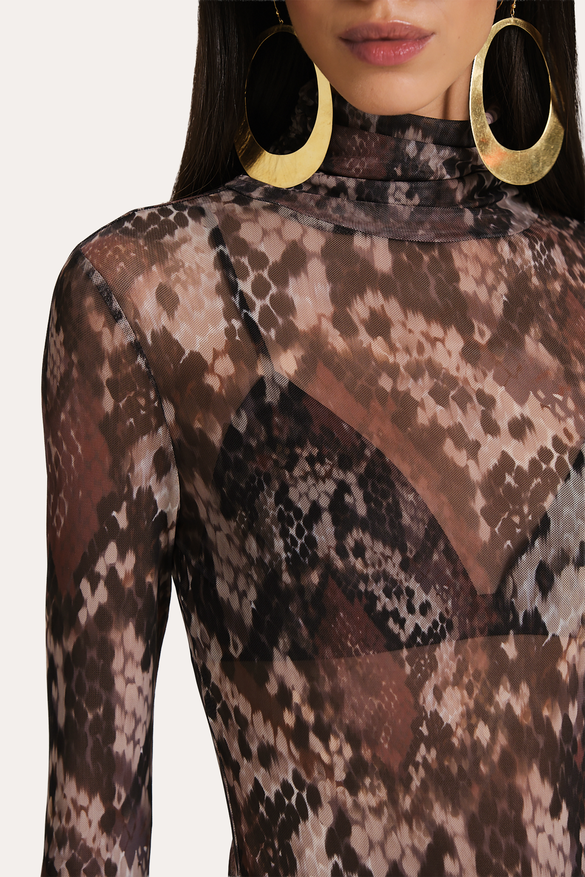 Elie Tahari Melani E8014506 body truflowe siateczkowe