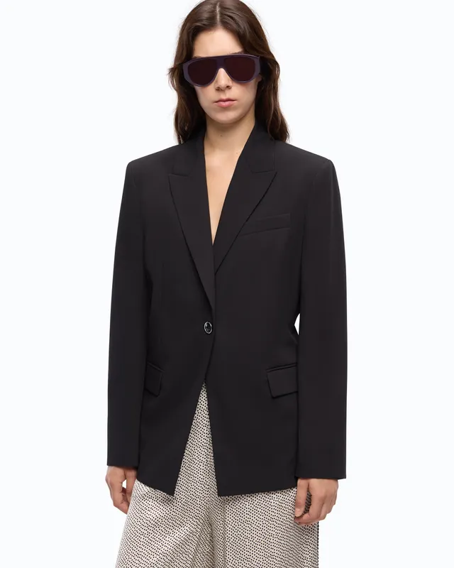 Pinko Umbrella Jacket marynarka w kropki czarna